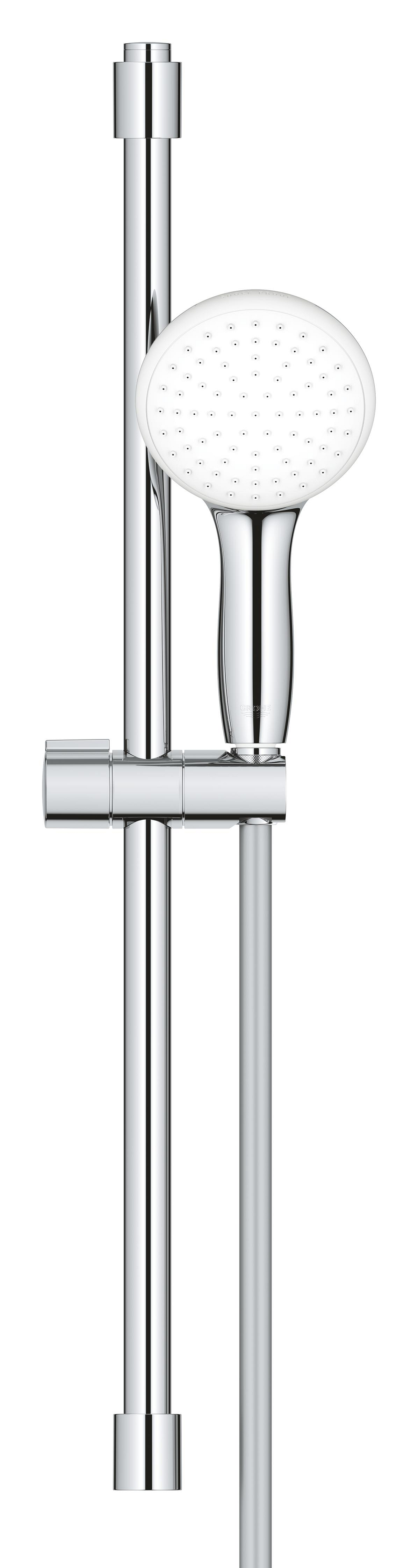 Coloana de dus Grohe 27924003, dus Tempesta 110, montaj aparent, lungime furtun m 1.75, diametru 110 mm, crom [1]