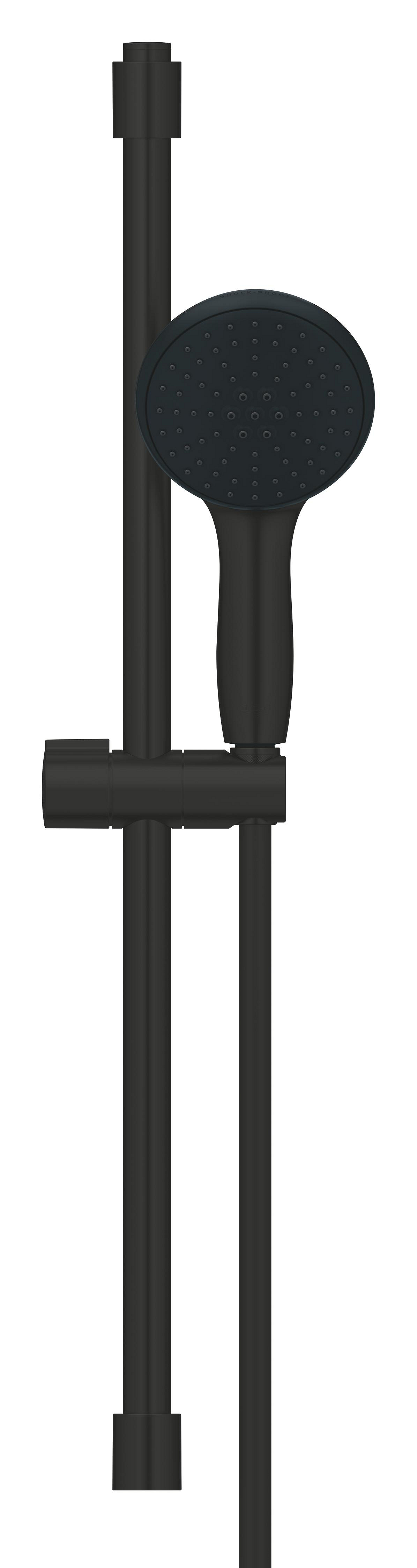 Coloana de dus Grohe 269152433, dus Tempesta 110, montaj aparent, numar functii para dus 2, lungime furtun m 1.75, negru [1]