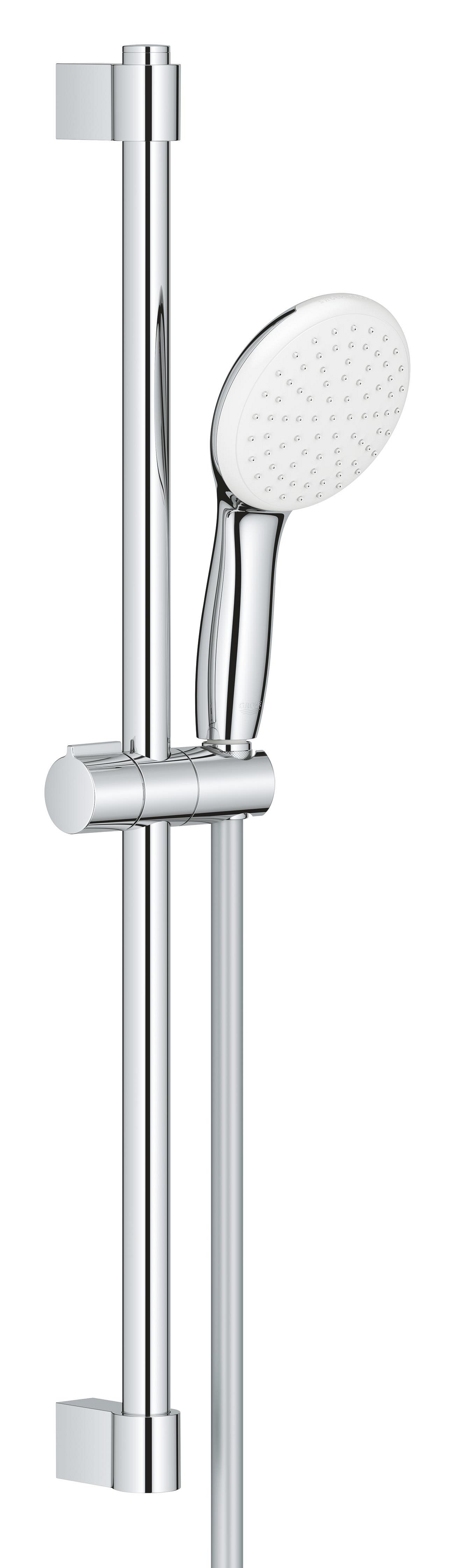 Baie - Coloana de dus Grohe 27924003, dus Tempesta 110, montaj aparent, lungime furtun m 1.75, diametru 110 mm, crom