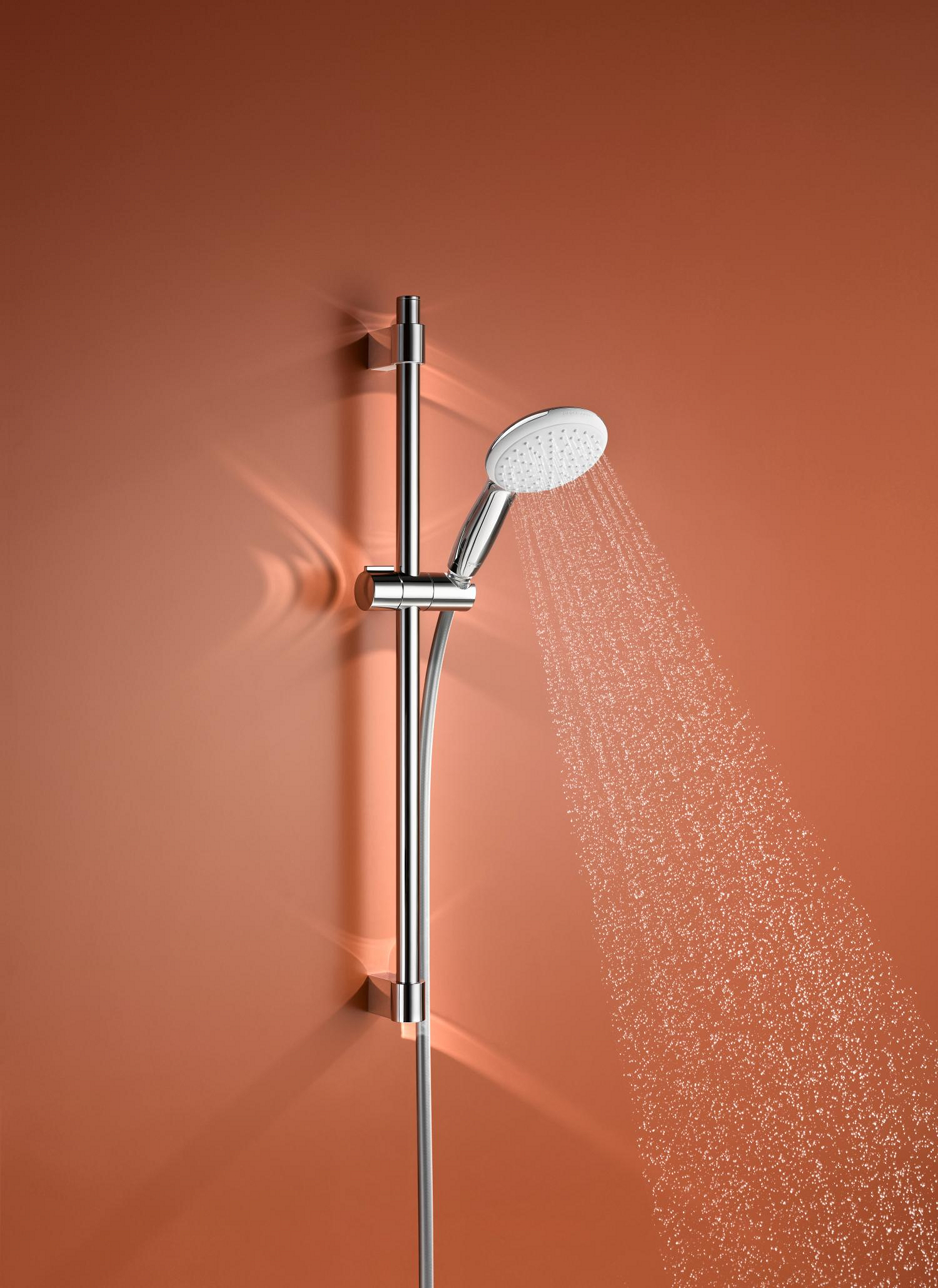 Coloana de dus Grohe 27924003, dus Tempesta 110, montaj aparent, lungime furtun m 1.75, diametru 110 mm, crom [3]