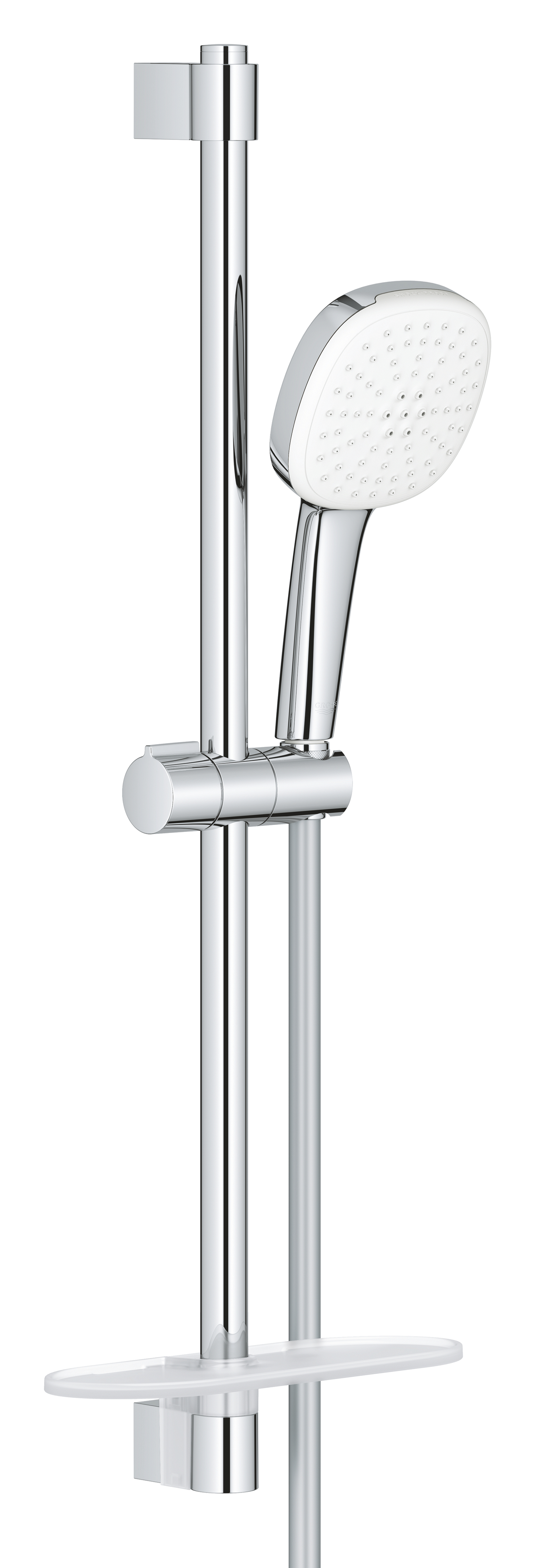 Baie - Coloana de dus Grohe 27928003, dus Tempesta Cube 110, montaj aparent, numar functii para dus 2, crom