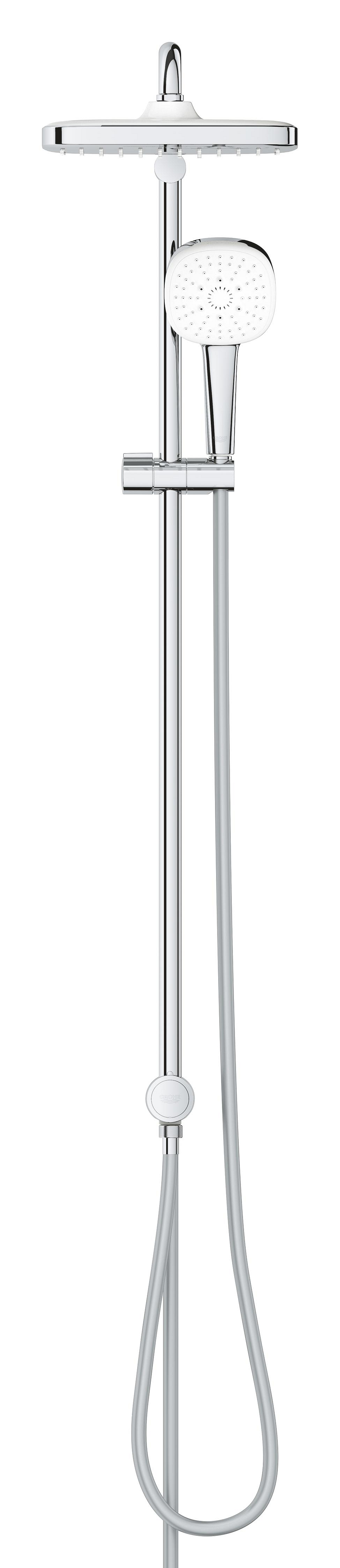 Coloana de dus Grohe 26694001, dus Tempesta Cube 250, montaj aparent, numar functii para dus 2, crom [1]