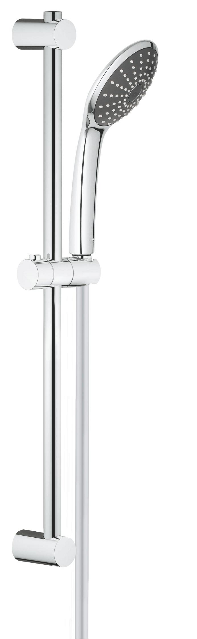 Baie - Coloana de dus Grohe 27322000, dus Vitalio Joy, montaj aparent, lungime furtun m 1.75, diametru 110 mm, crom