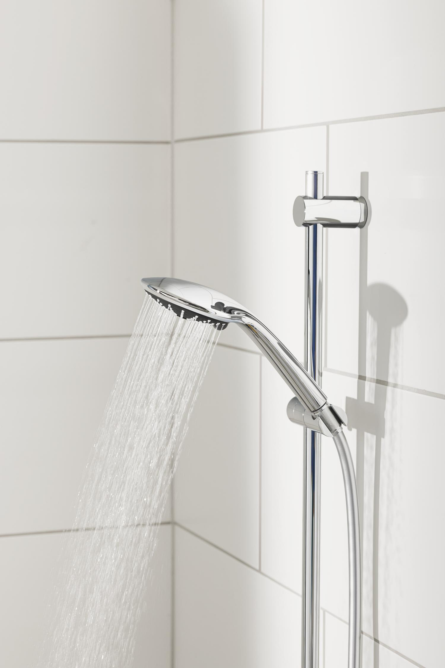 Coloana de dus Grohe 27322000, dus Vitalio Joy, montaj aparent, lungime furtun m 1.75, diametru 110 mm, crom [2]