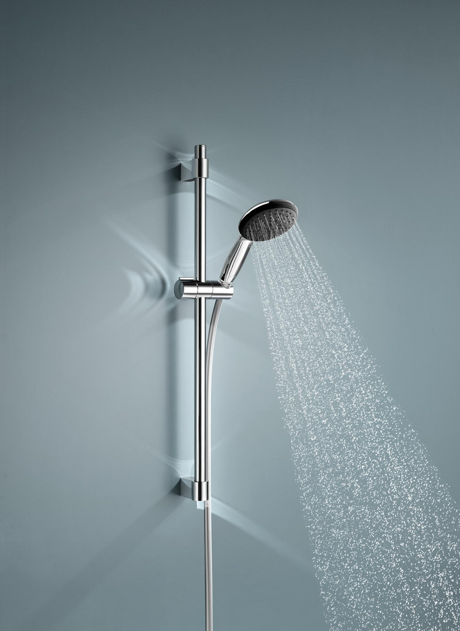 Coloana de dus Grohe 26951001, dus Vitalio Start 110, montaj aparent, numar functii para dus 2, crom [12]