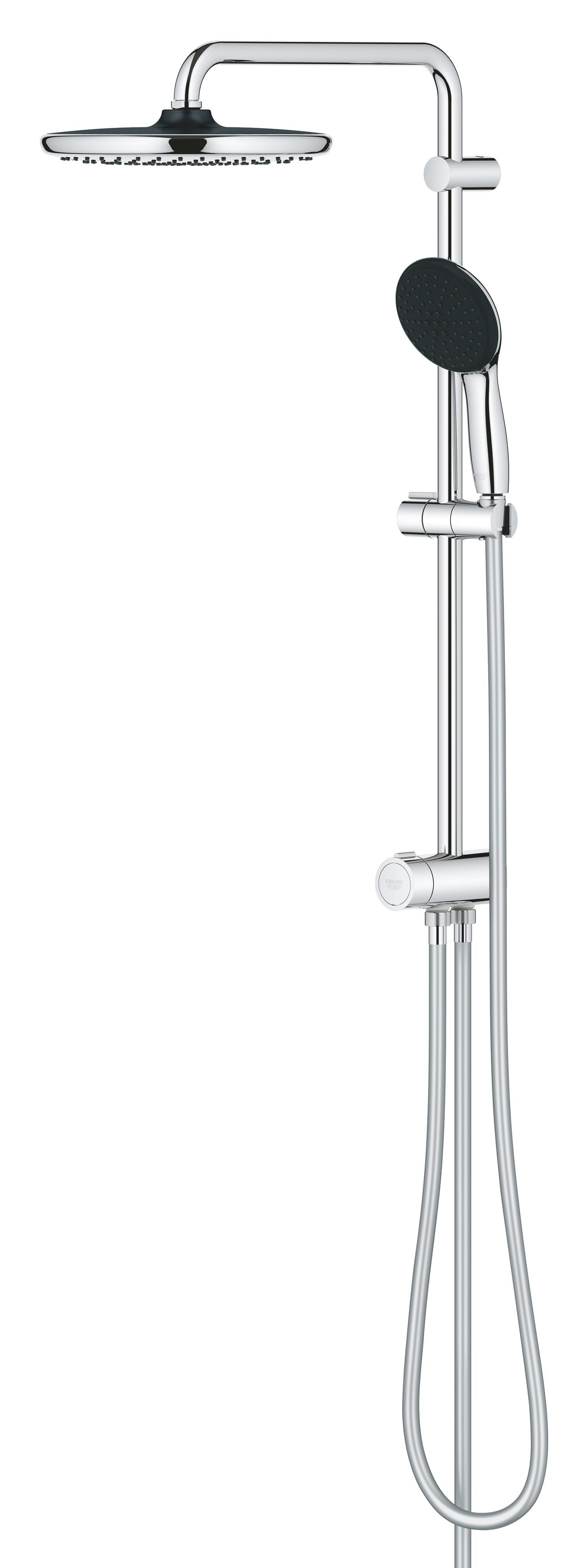 Coloana de dus Grohe 26680001, dus Vitalio Start 250, montaj aparent, numar functii para dus 2, crom [4]