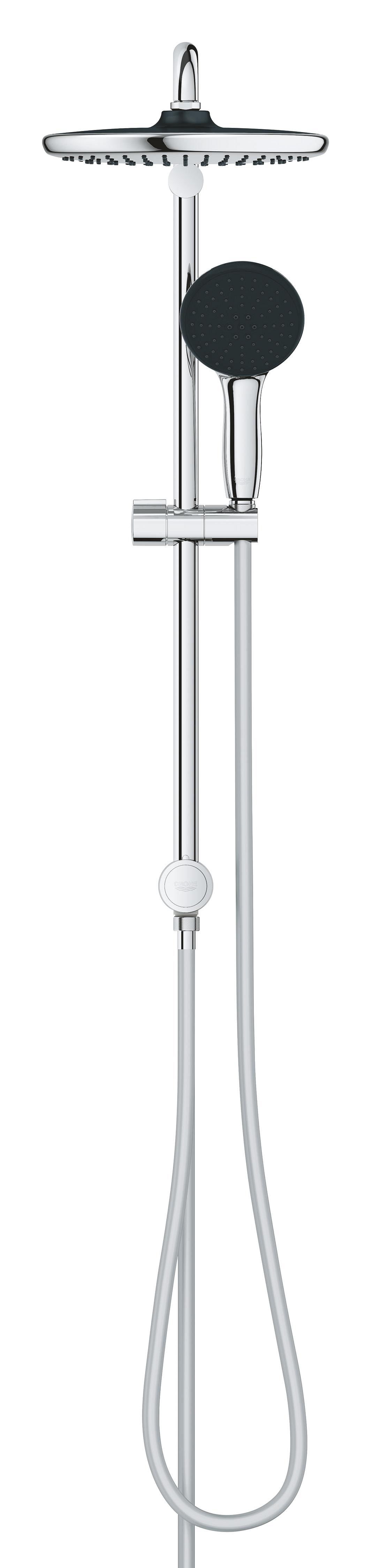 Coloana de dus Grohe 26680001, dus Vitalio Start 250, montaj aparent, numar functii para dus 2, crom [2]