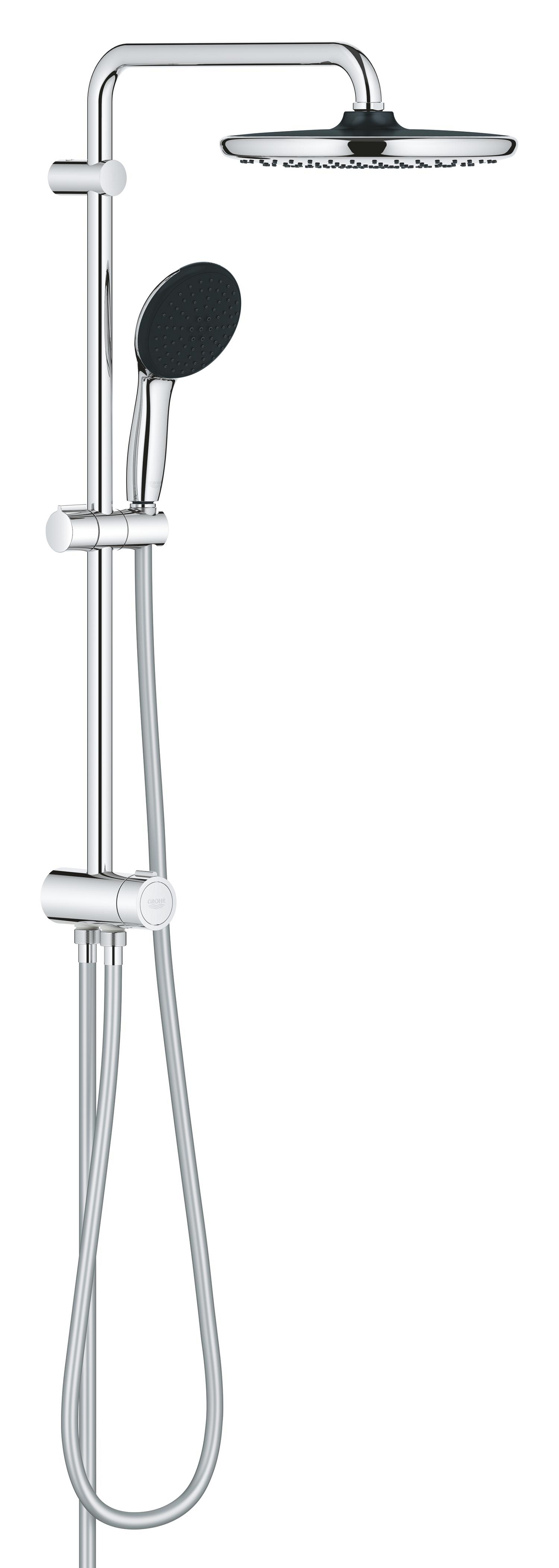Coloana de dus Grohe 26680001, dus Vitalio Start 250, montaj aparent, numar functii para dus 2, crom [3]
