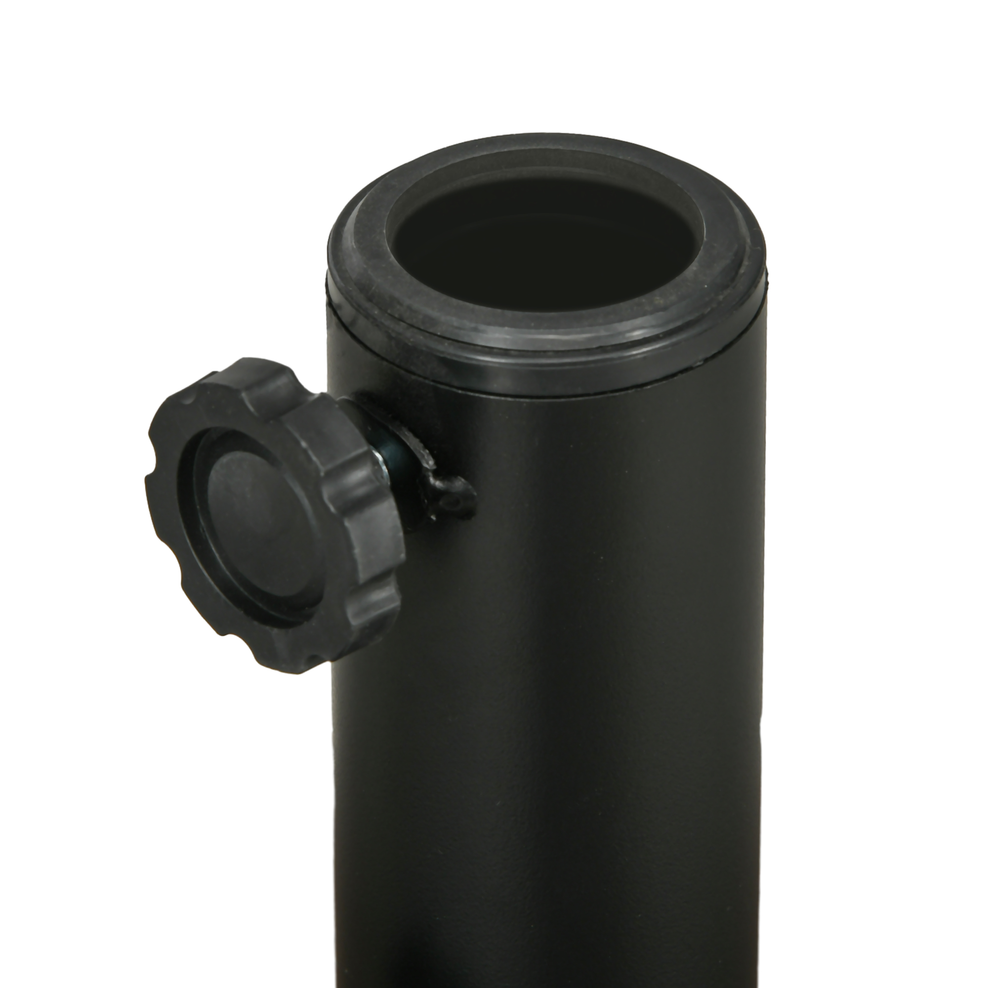  Baza pentru Umbrela cu 2 Butoane Incorporate, din HDPE si Otel, Ø51x36 cm, Maro si Negru [7]