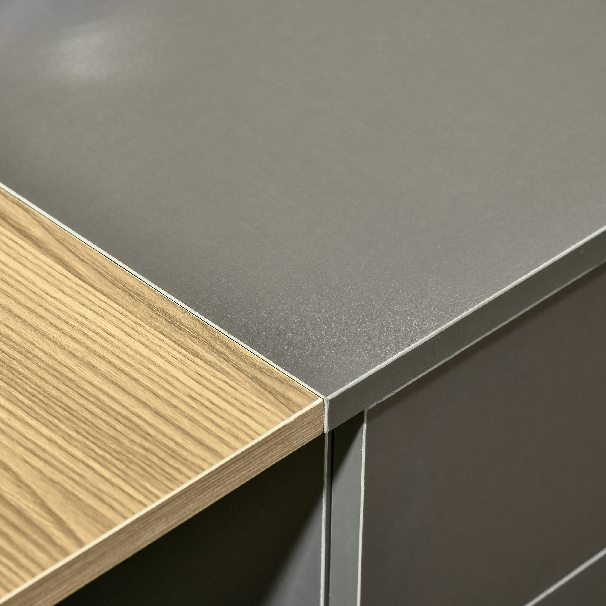  Masa Pliabila Sufragerie - 140×76×76 cm, Cu Dulap, Sertare & Roti [7]