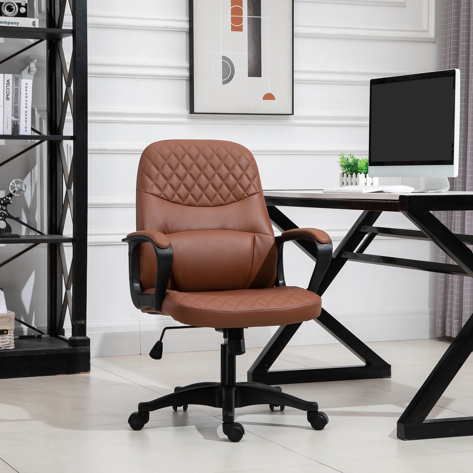  Scaun Birou Masaj - Maro, Reglabil, Piele Ecologica [1]