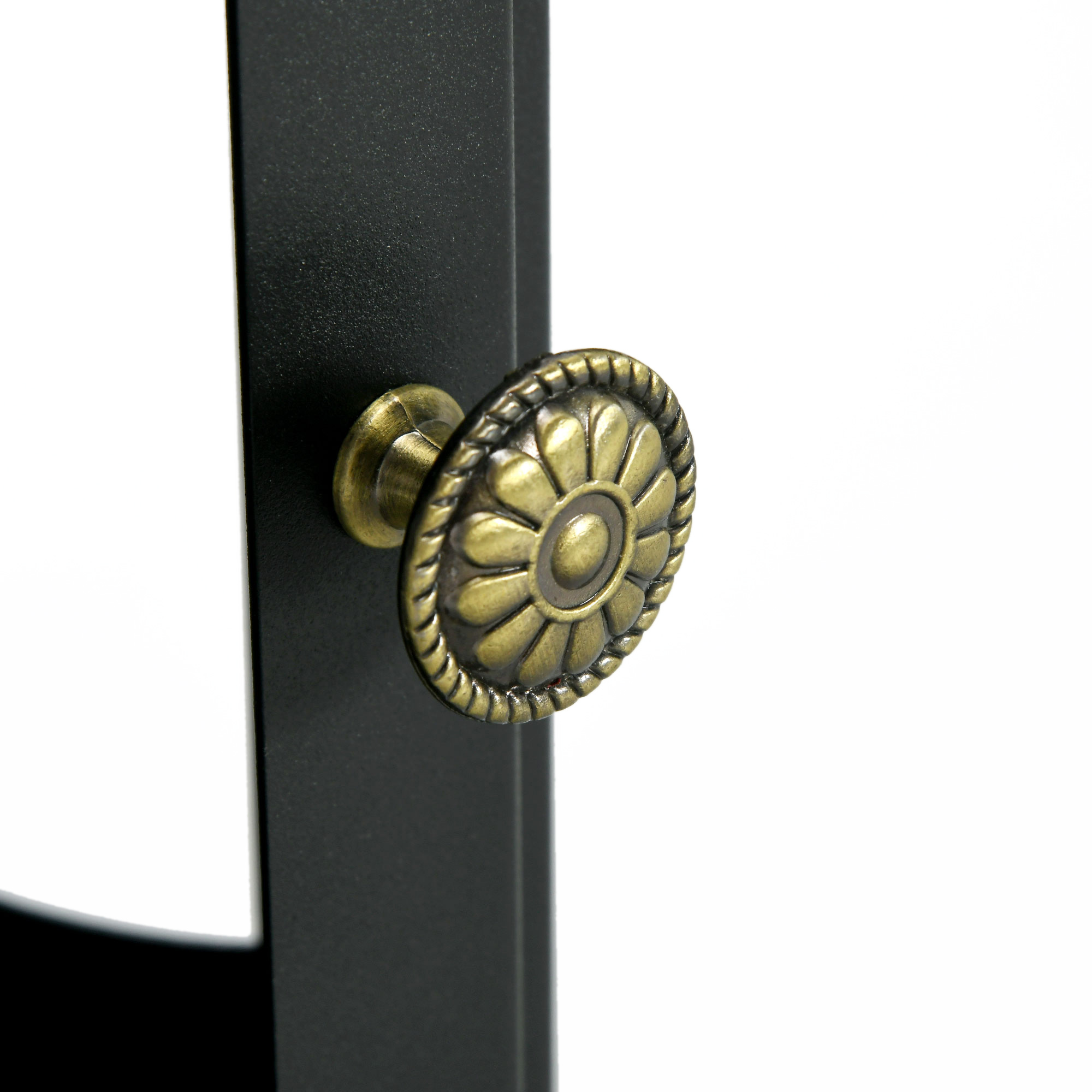  semineu pe Bioetanol, Biosemineu cu Arzator de 1,2L pentru 3 Ore Durata de Ardere, 36x26x54 cm, Negru [7]