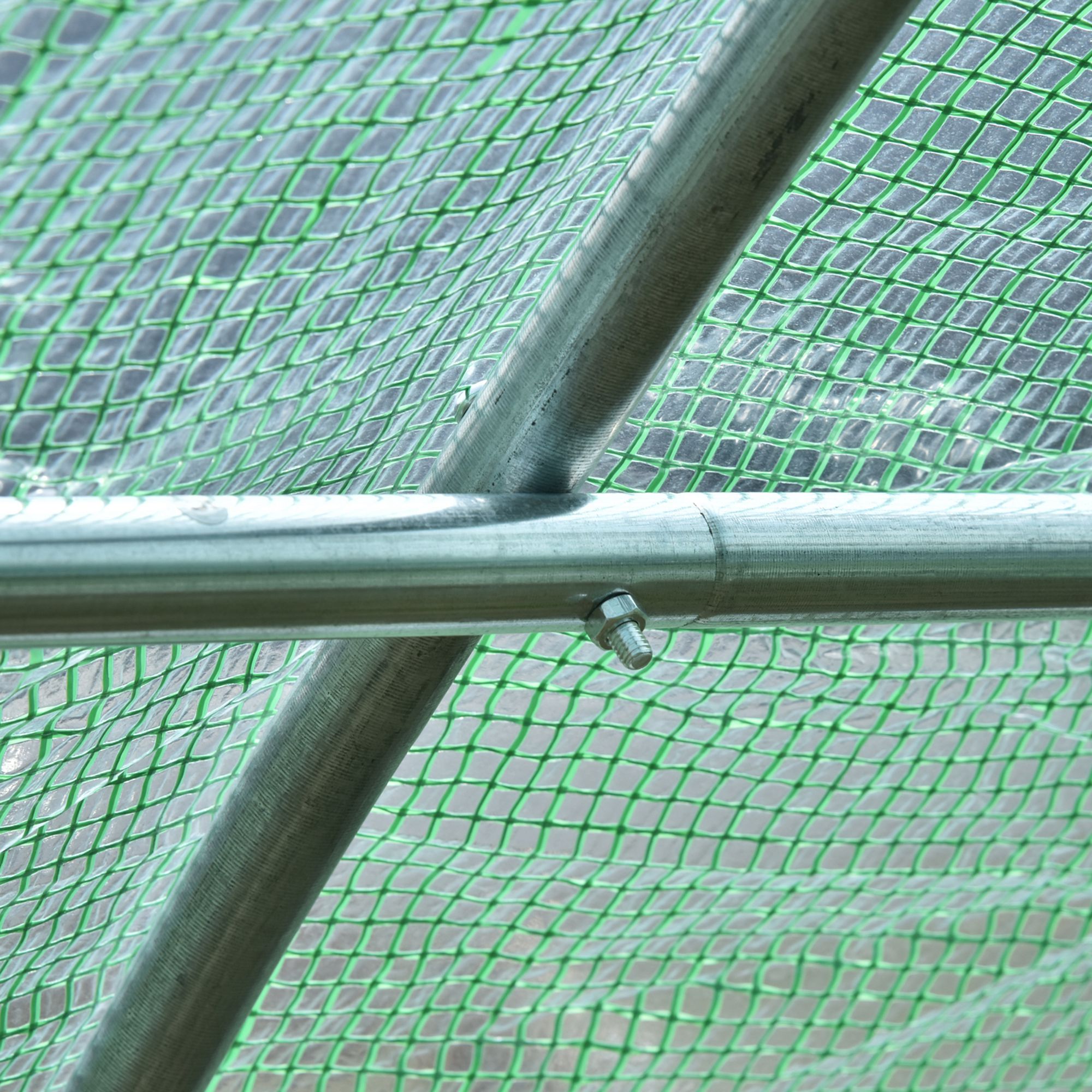  Sera Tip Tunel pentru Plante, Verde, 6x3x2 m [8]