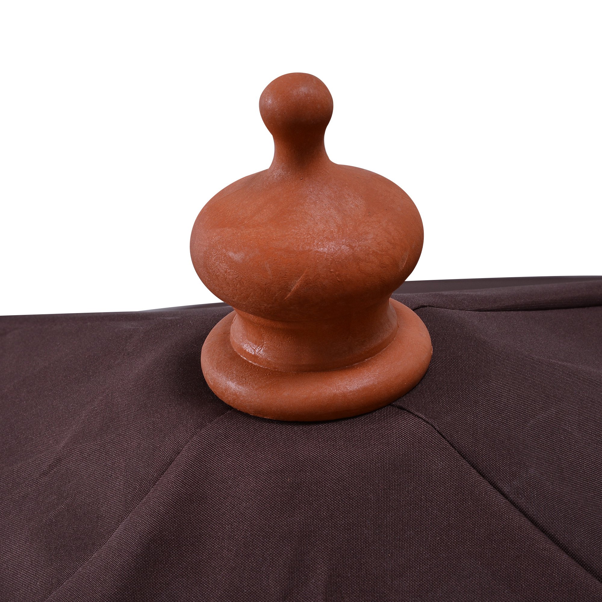  Umbrela de Gradina 3x3 Metri, 8 Lamele Acoperire cu 2 Niveluri [7]