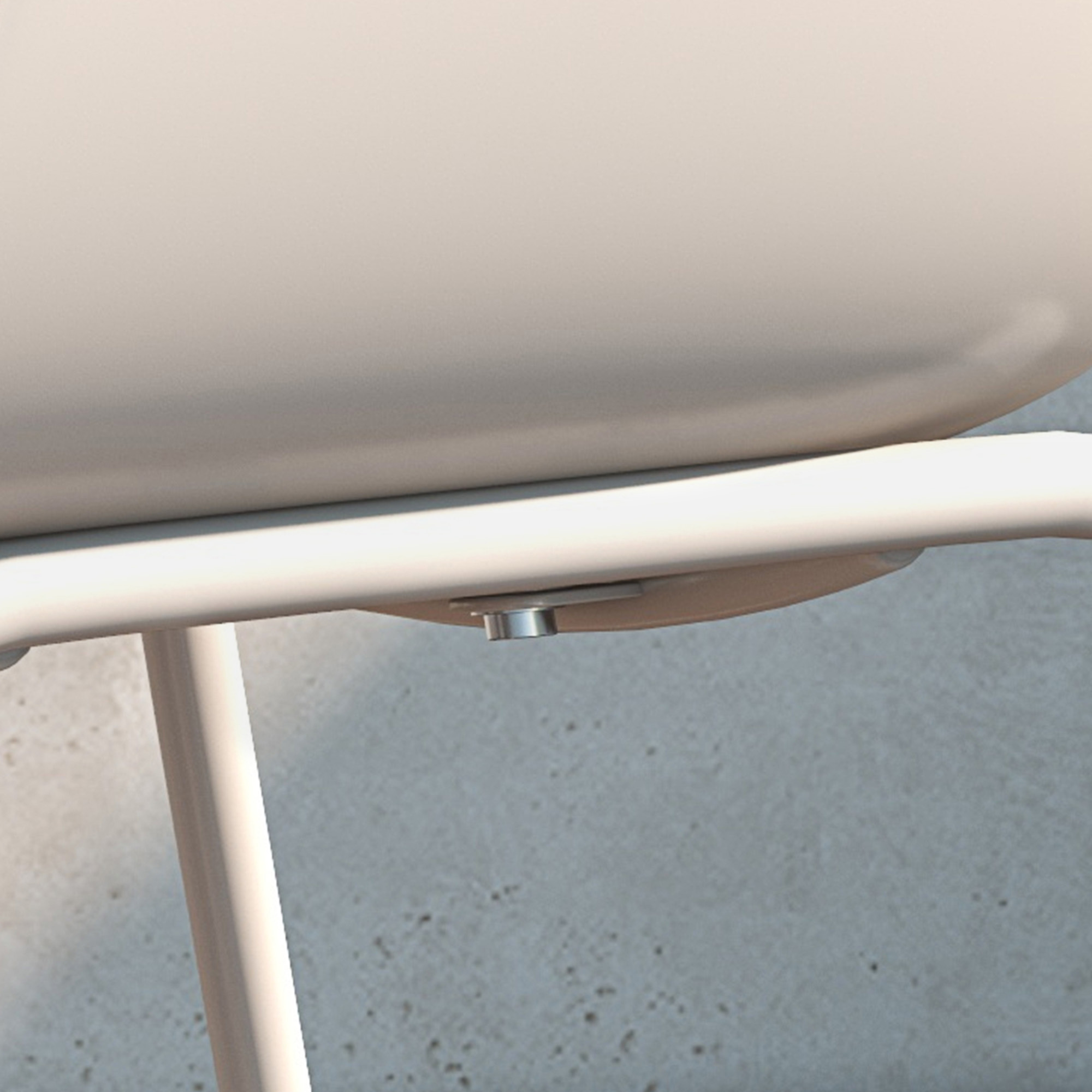  Scaune De Gradina 4 Bucati, Stivuibile, Gri [6]