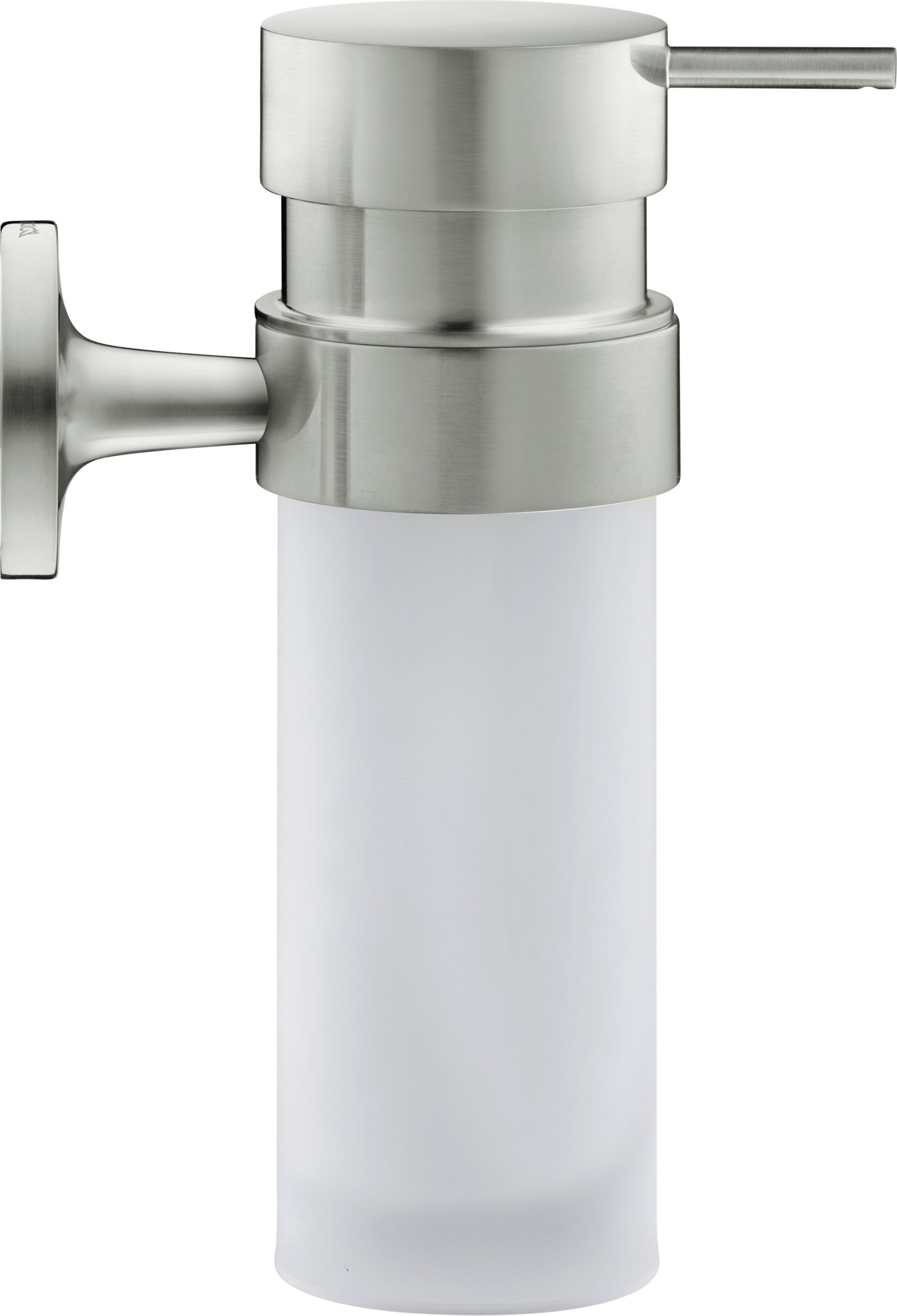Baie - Dozator sapun Duravit 0099357000, baie Starck T, tip instalare pe perete, volum ml 200, otel satinat