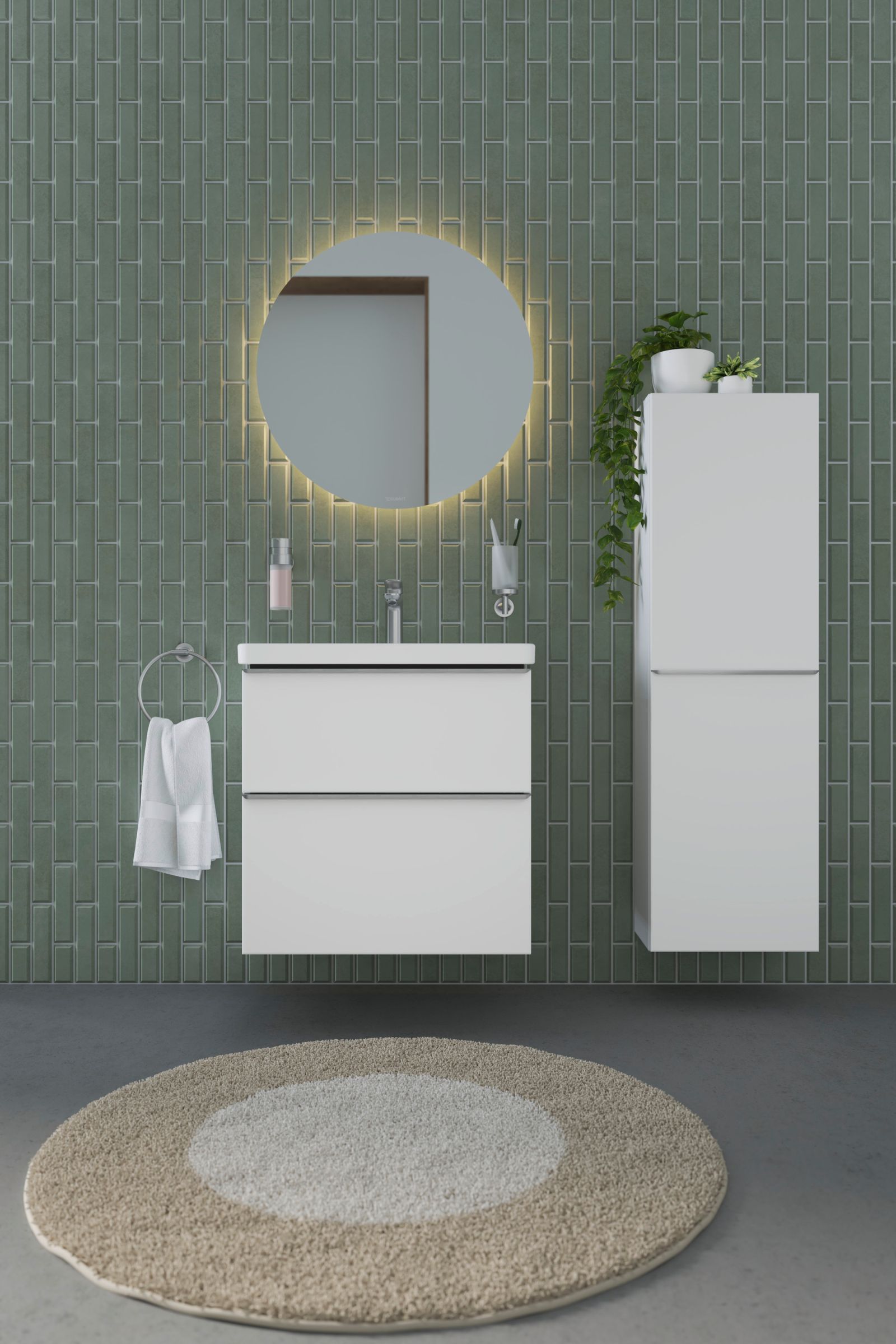 Dozator sapun Duravit 0099357000, baie Starck T, tip instalare pe perete, volum ml 200, otel satinat [2]