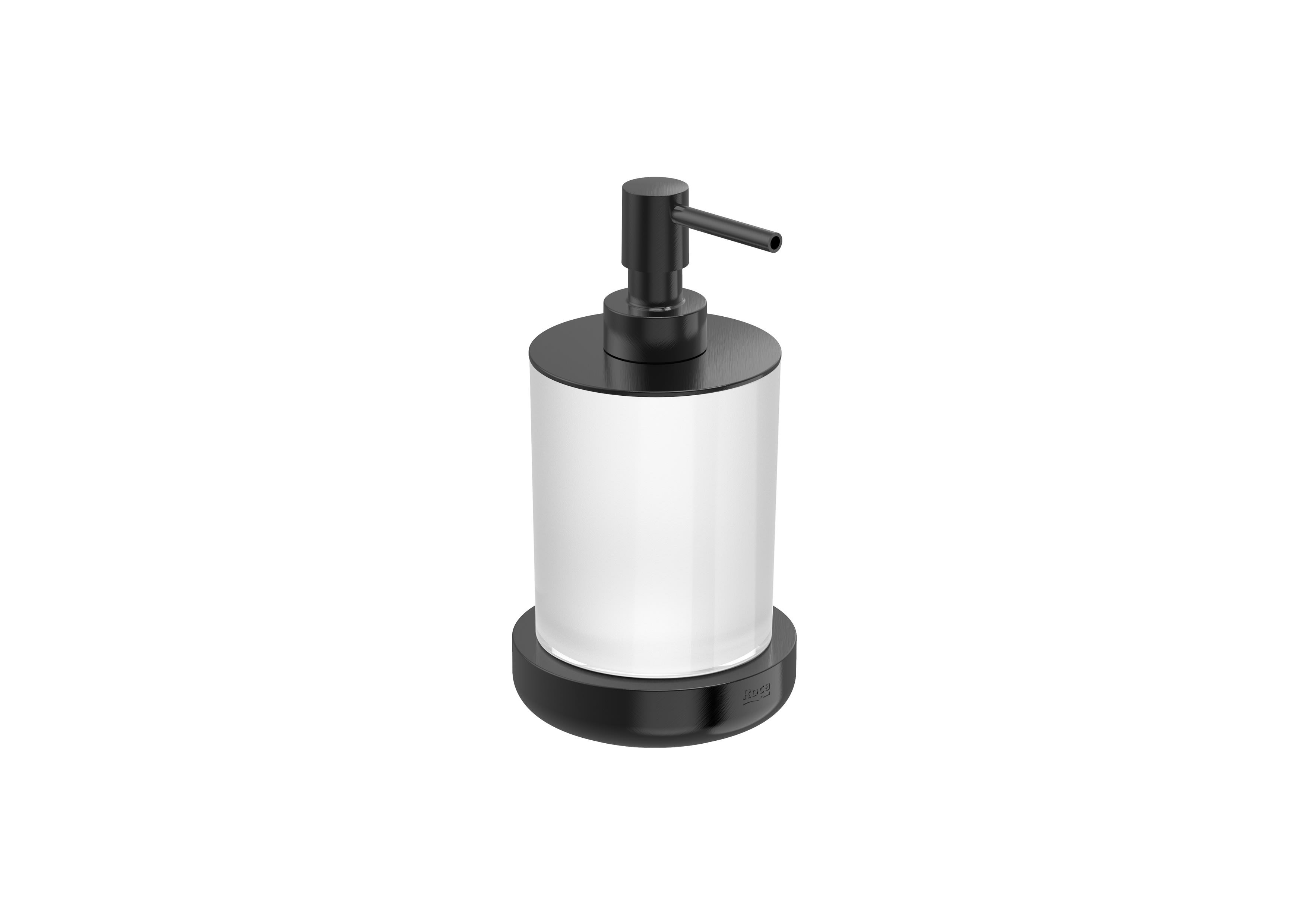 Baie - Dozator sapun Roca A817026NM0, baie Tempo, tip instalare pe blat, volum ml 300, zona montaj interior, negru