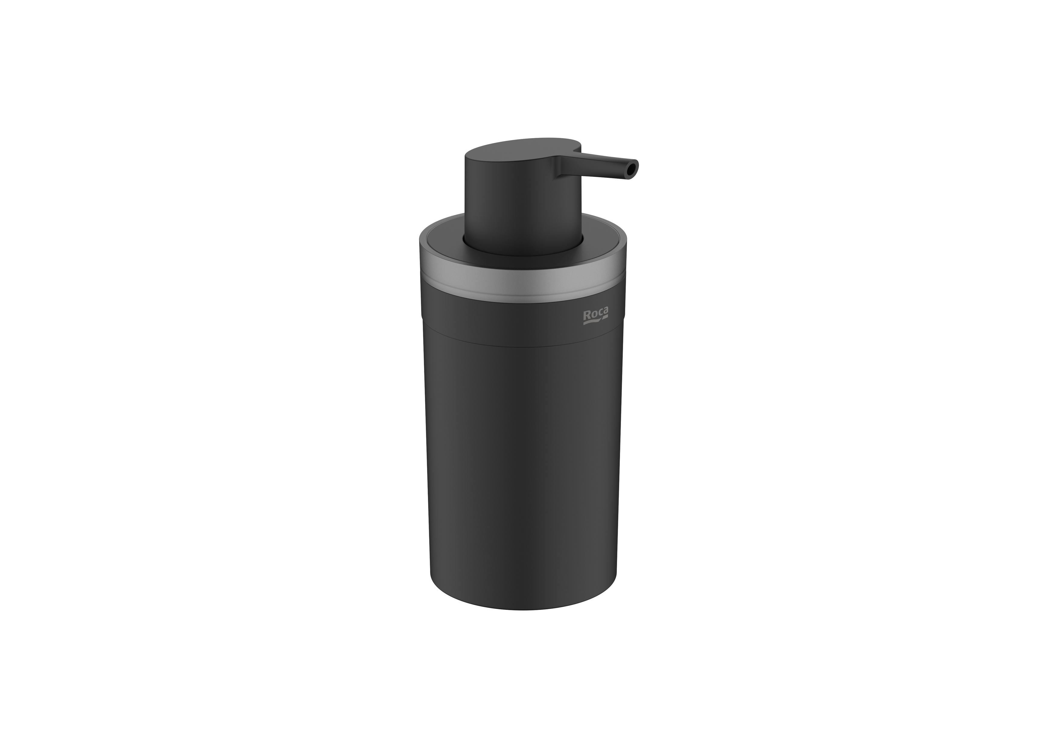 Baie - Dozator sapun Roca A817893NB0, baie Victoria, tip instalare pe blat, volum ml 160, zona montaj interior, negru