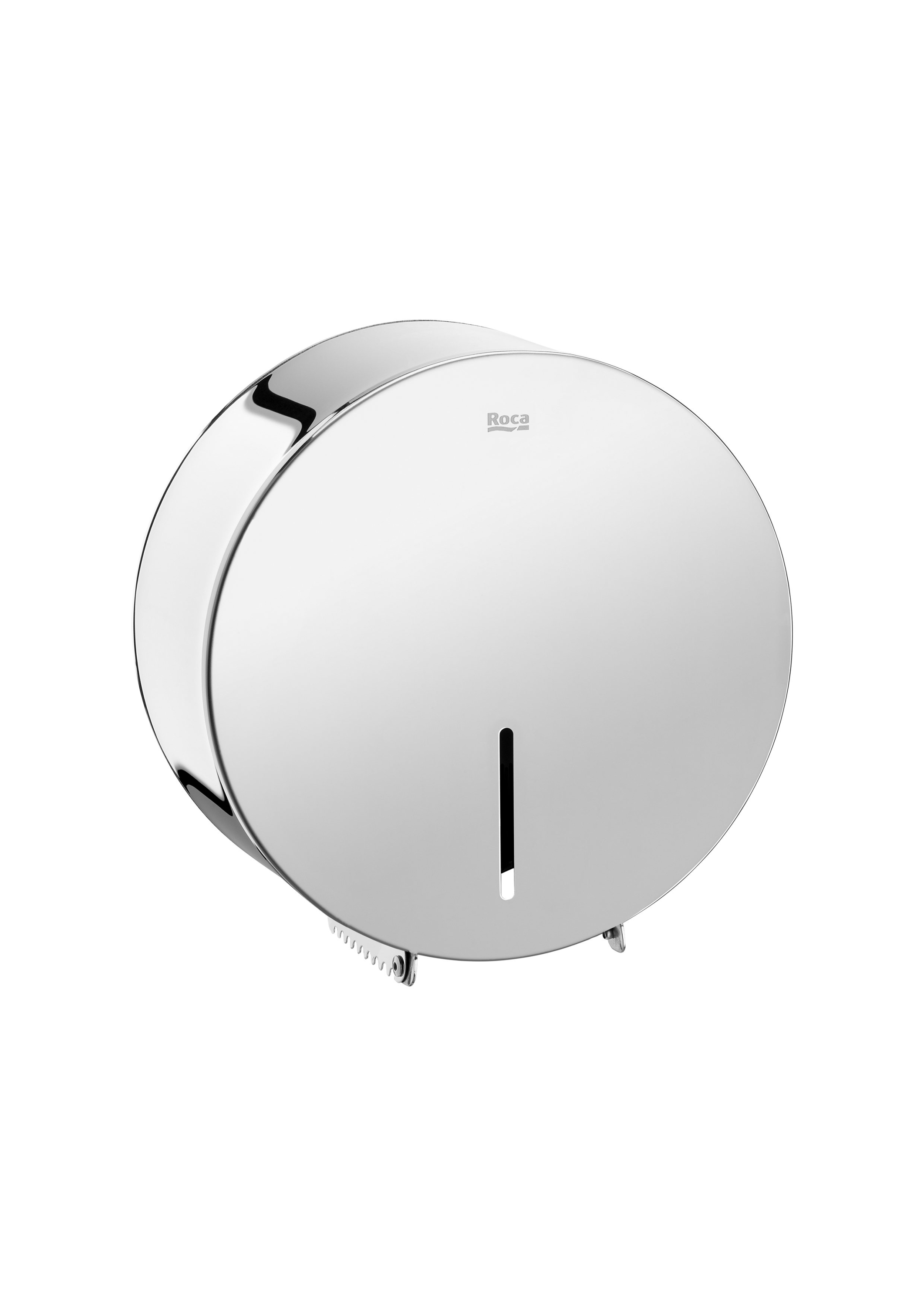 Baie - Dispenser hartie Roca A817406001, Dozator hartie igienica Pulic, design modern, fixare sigura, crom