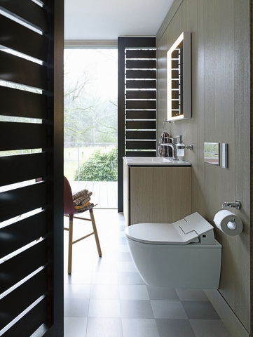 Dozator sapun Duravit 0099161000, baie D-Code, tip instalare pe perete, volum ml 200, numar orificii instalare 2, crom [6]