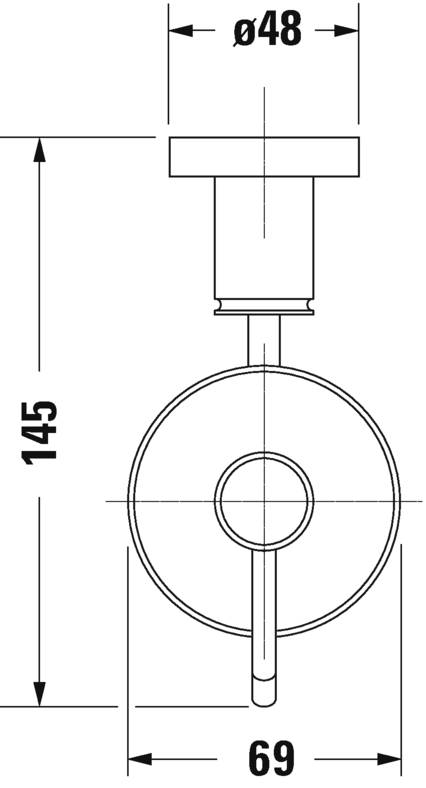 Dozator sapun Duravit 0099161000, baie D-Code, tip instalare pe perete, volum ml 200, numar orificii instalare 2, crom [7]