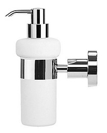 Dozator sapun Duravit 0099161000, baie D-Code, tip instalare pe perete, volum ml 200, numar orificii instalare 2, crom [1]