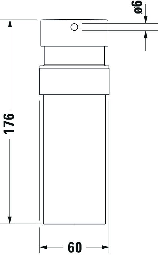 Dozator sapun Duravit 0099351000, Starck T, tip instalare pe perete, volum ml 200, numar orificii instalare 2, crom [2]