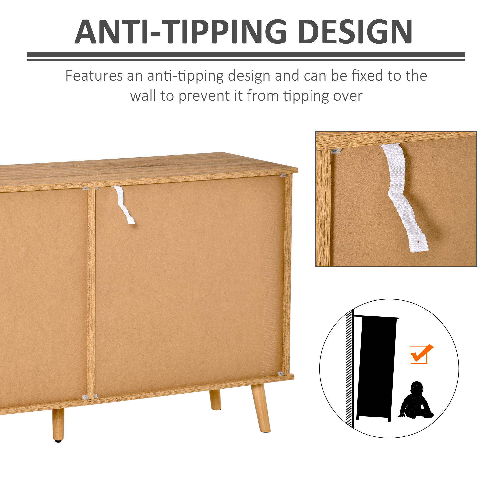  mobilier bucatarie modern, 130x40x74.5cm, culoarea lemnului/alb [5]