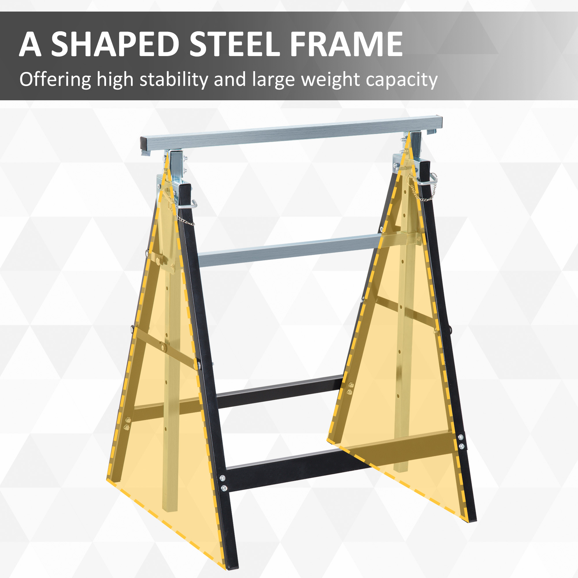  Set 2 Suporturi de Lucru - Pliabile, Telescopice Reglabile [4]