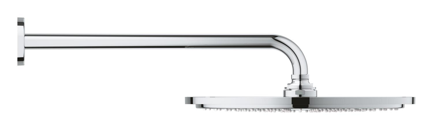 Palarie de dus Grohe 26066000, Dus fix Rainshower 310, montaj pe perete, diametru 310 mm, conexiune instalare 1/2, crom [2]