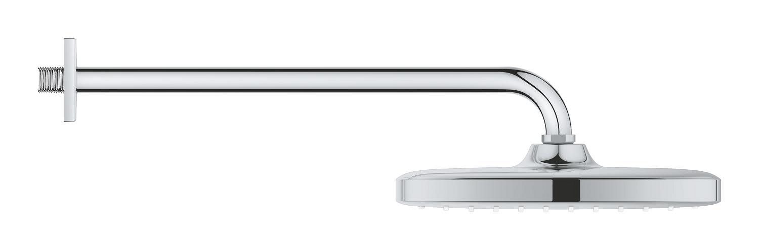 Palarie de dus Grohe 26682000, Dus fix Tempesta 250 Cube, montaj pe perete, pentru un dus confortabil zilnic, crom [3]