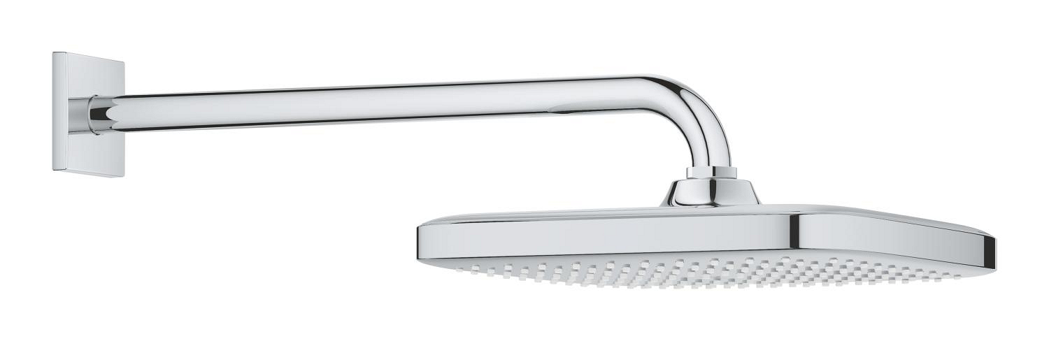 Palarie de dus Grohe 26682000, Dus fix Tempesta 250 Cube, montaj pe perete, pentru un dus confortabil zilnic, crom [2]