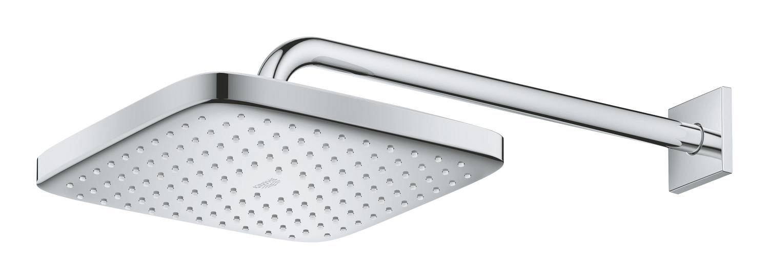 Palarie de dus Grohe 26682000, Dus fix Tempesta 250 Cube, montaj pe perete, pentru un dus confortabil zilnic, crom [1]