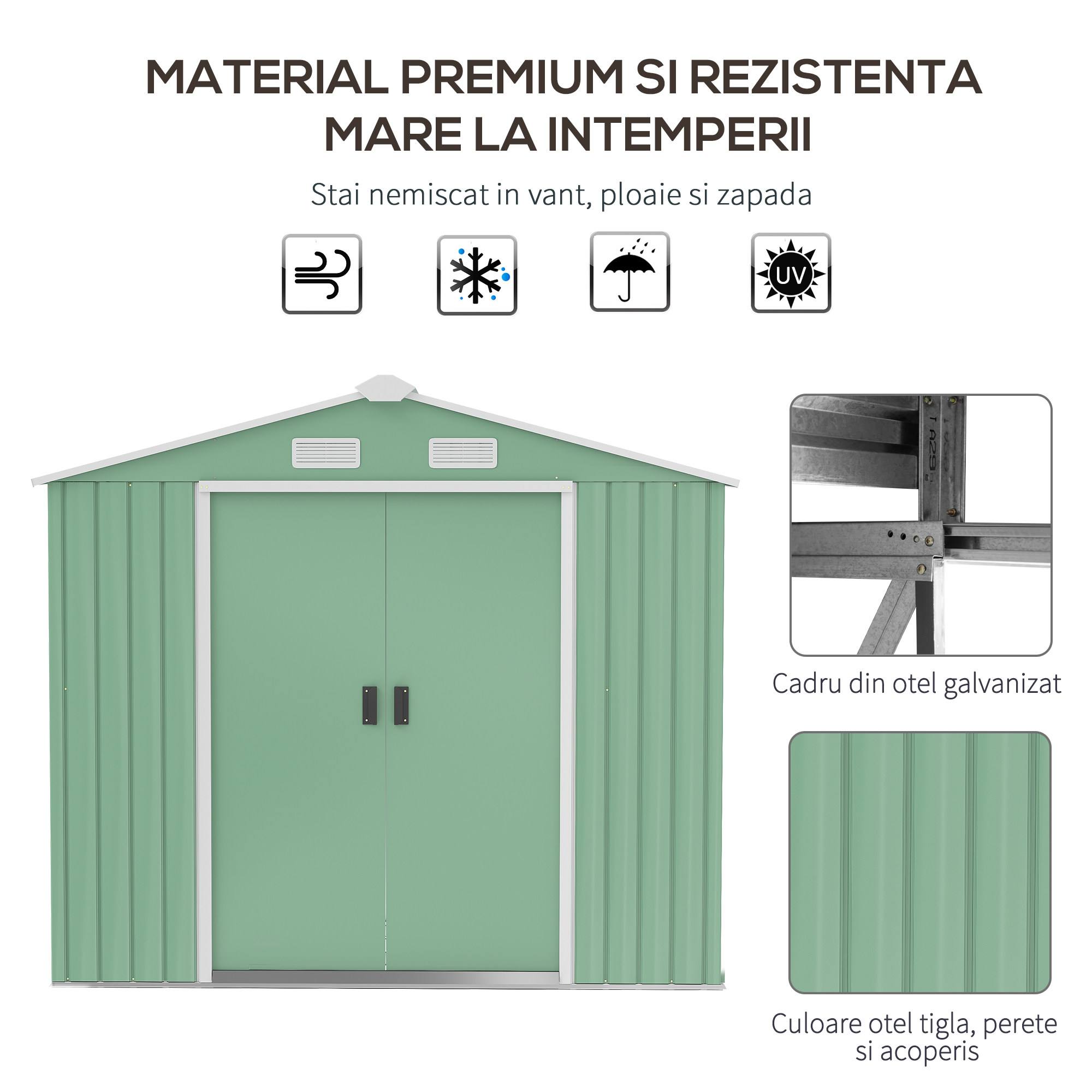  Sopron de Gradina pentru Depozitare Unelte [3]