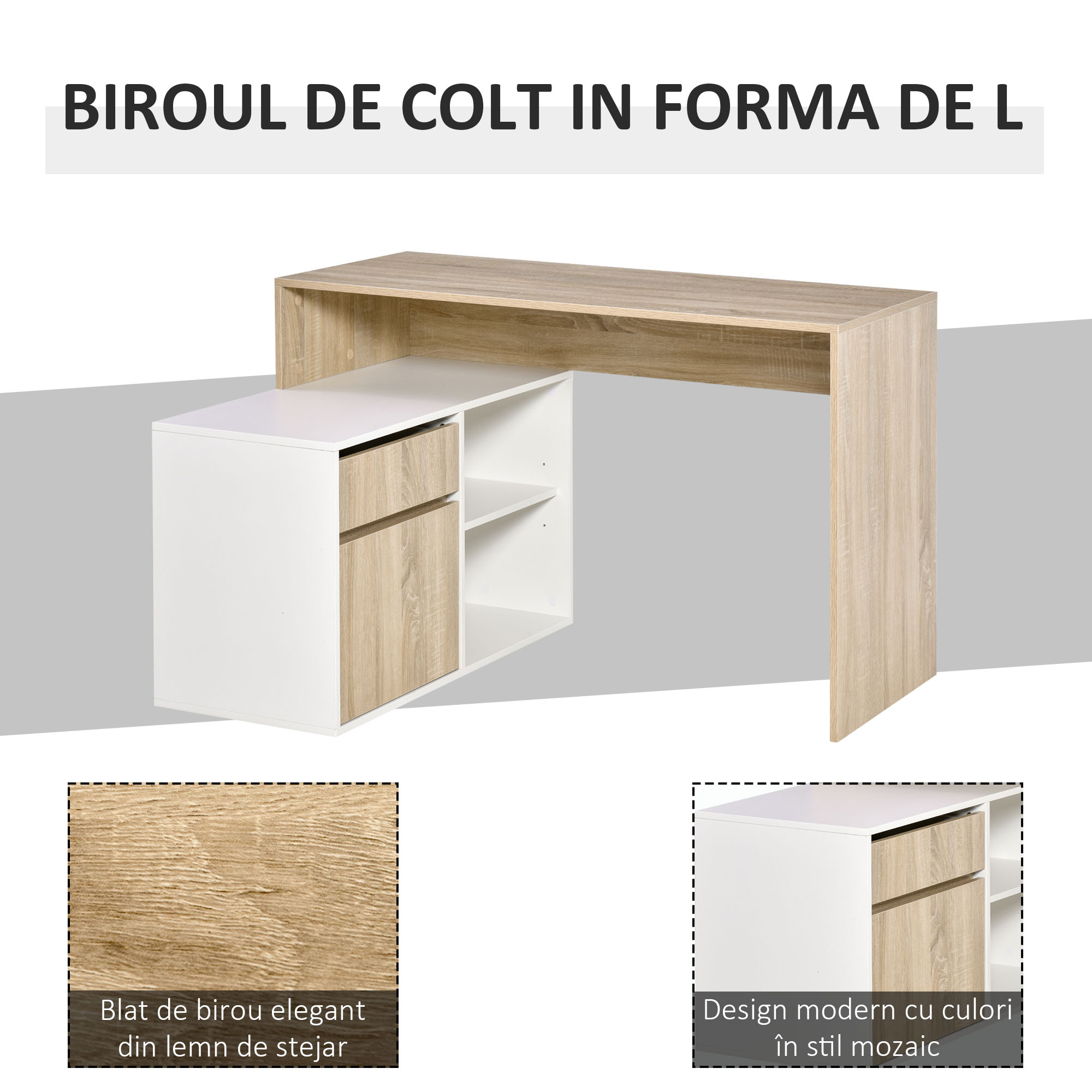  Birou Unghiular pentru Spatiu Redus [6]