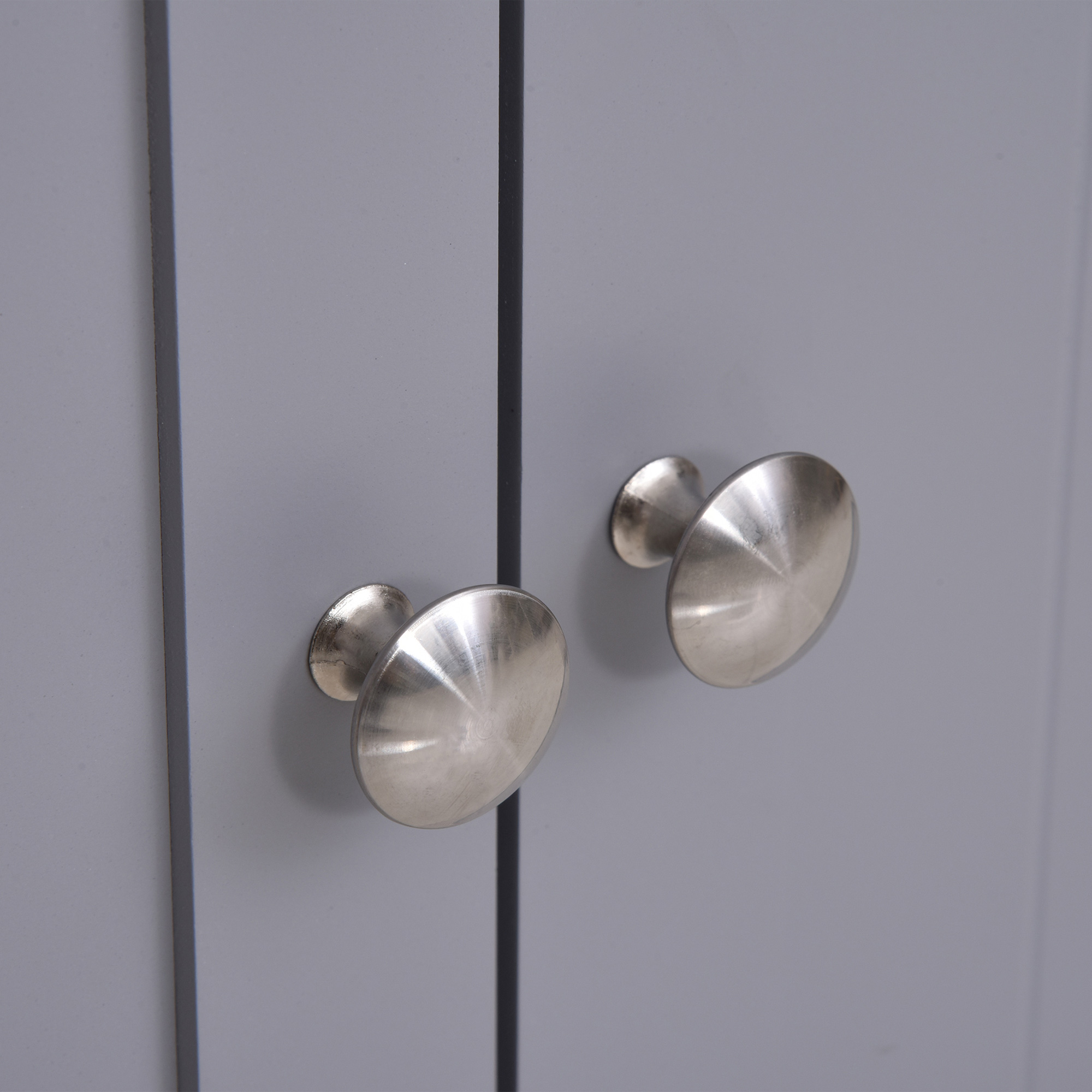  Dulap sub Chiuveta de Baie 2 Usi si Etajera Reglabila din MDF 60x30x60cm [7]