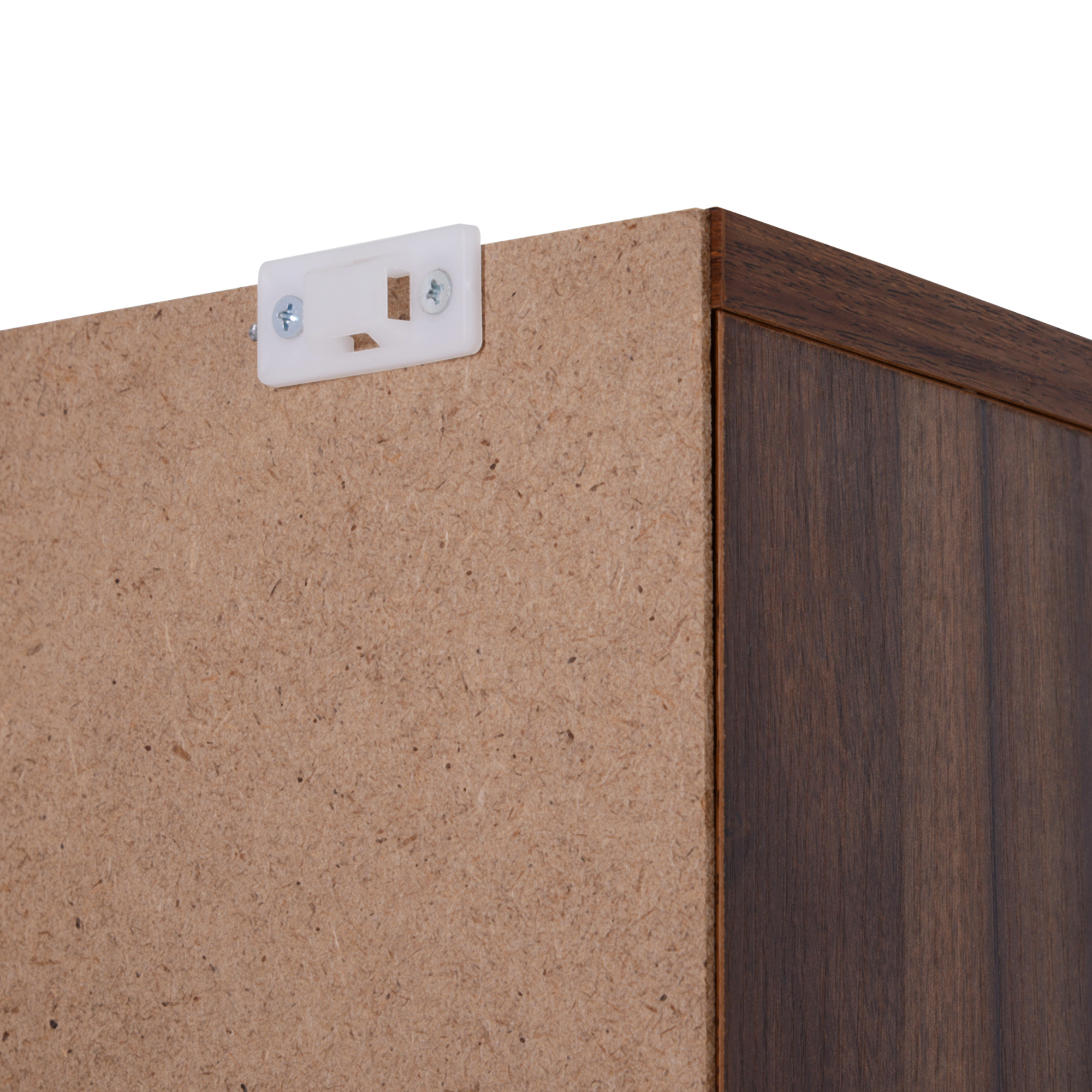  biblioteca de perete, 195x102x23.5cm, maro [8]