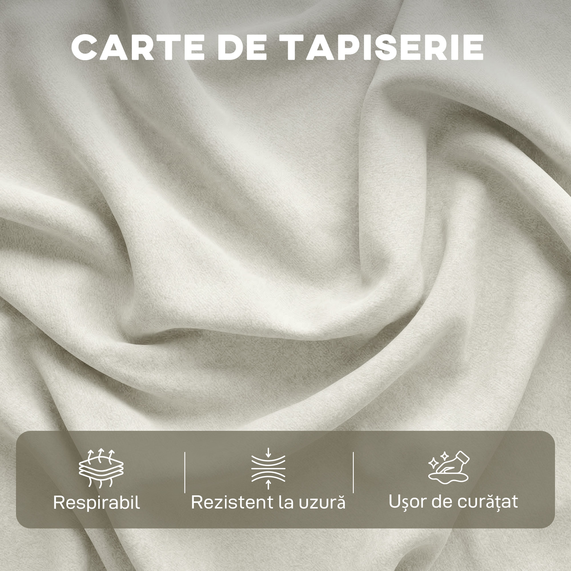 Set Canapea 3 Locuri, , Leathaire, 212x125x84cm, Crem [4]