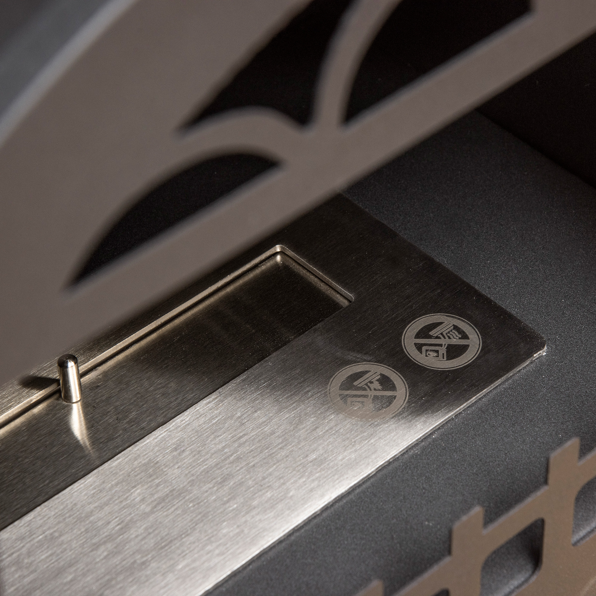  semineu Bioetanol - Metalic, Ardere 3h, 41×25×54 cm Negru [8]