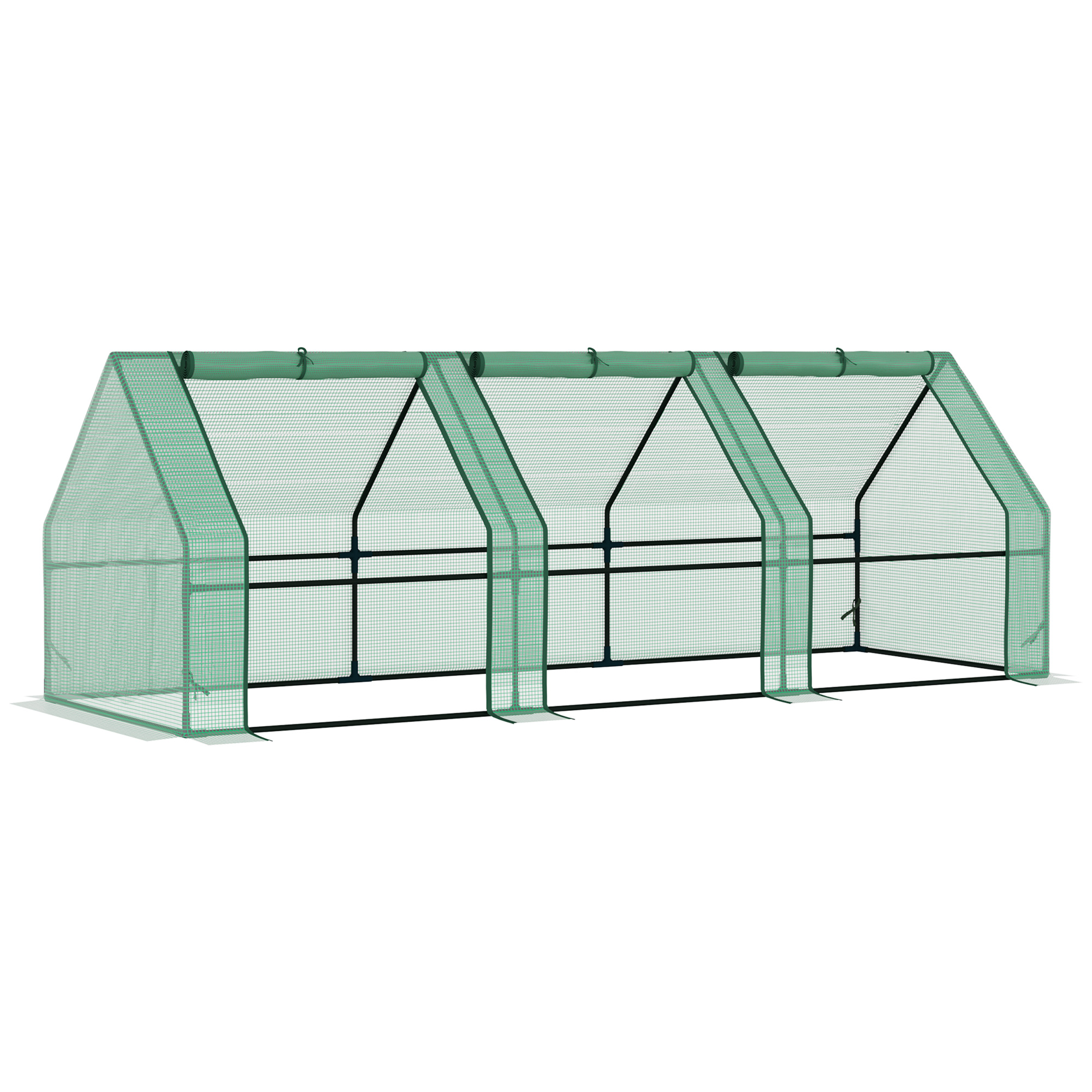 Gradina & balcon -  sera gradina cu prelata, 270x90x90cm, verde