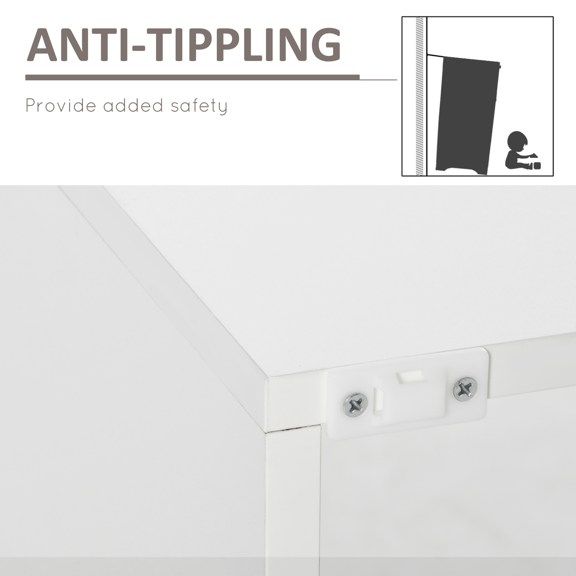  Bufet Modern cu Usa si lumini LED cu Finisaj Lucios si Rafturi din Sticla [6]