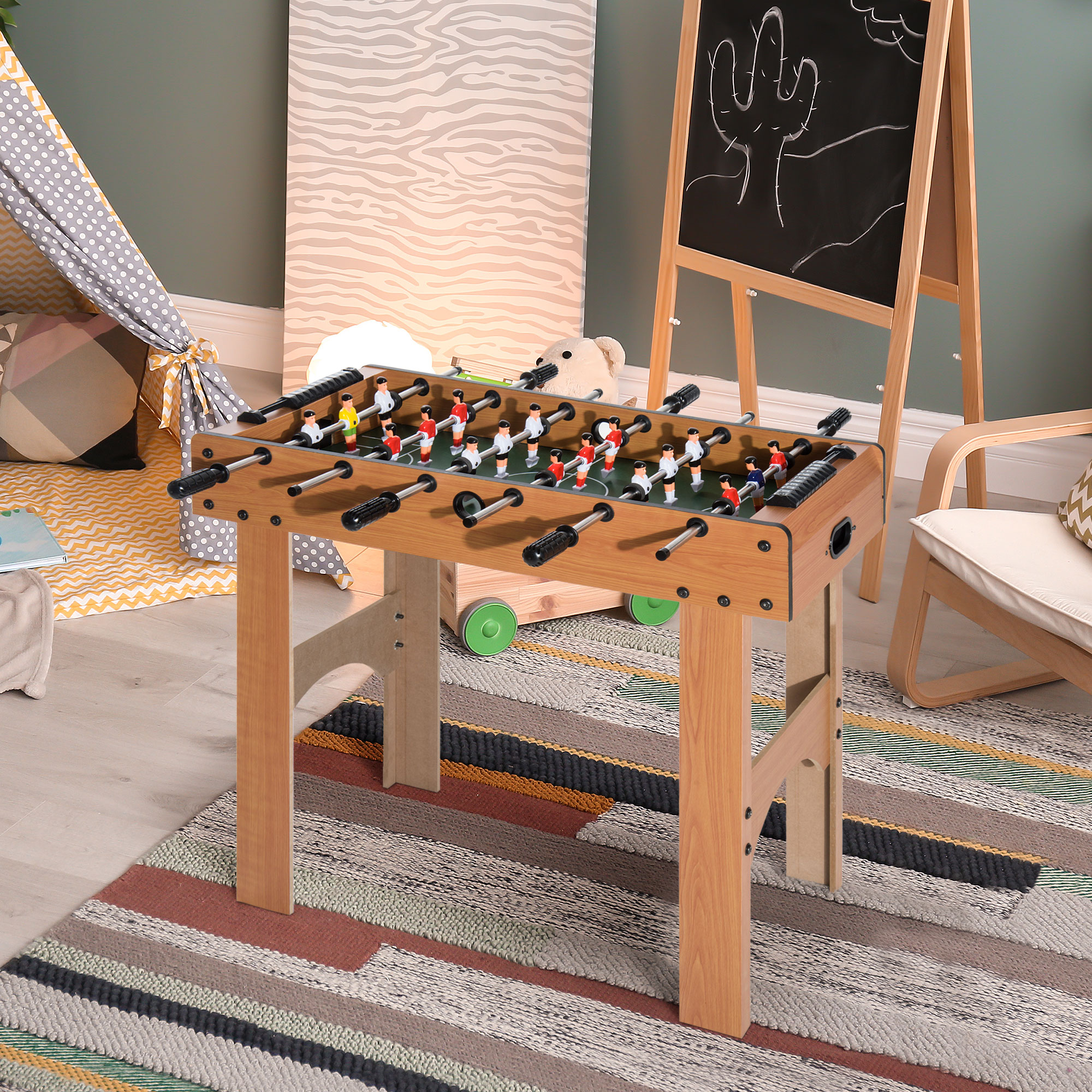  Masa de Foosball Profesionala in Lemn MDF, 87x 4 x78cm [1]