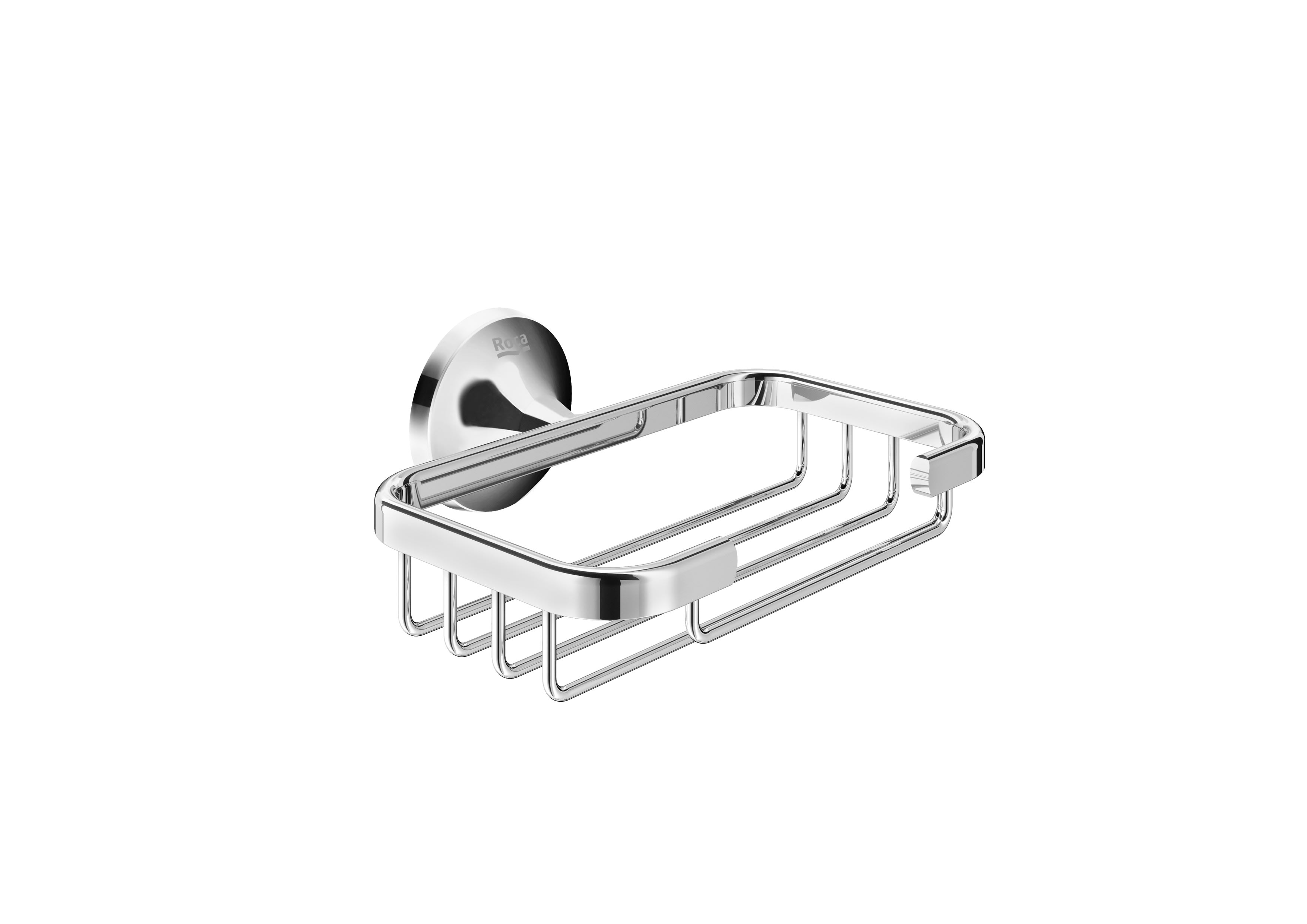 Baie - Suport Roca A816815001, Etajera baie Classica, numar orificii instalare 2, tip instalare pe perete, crom