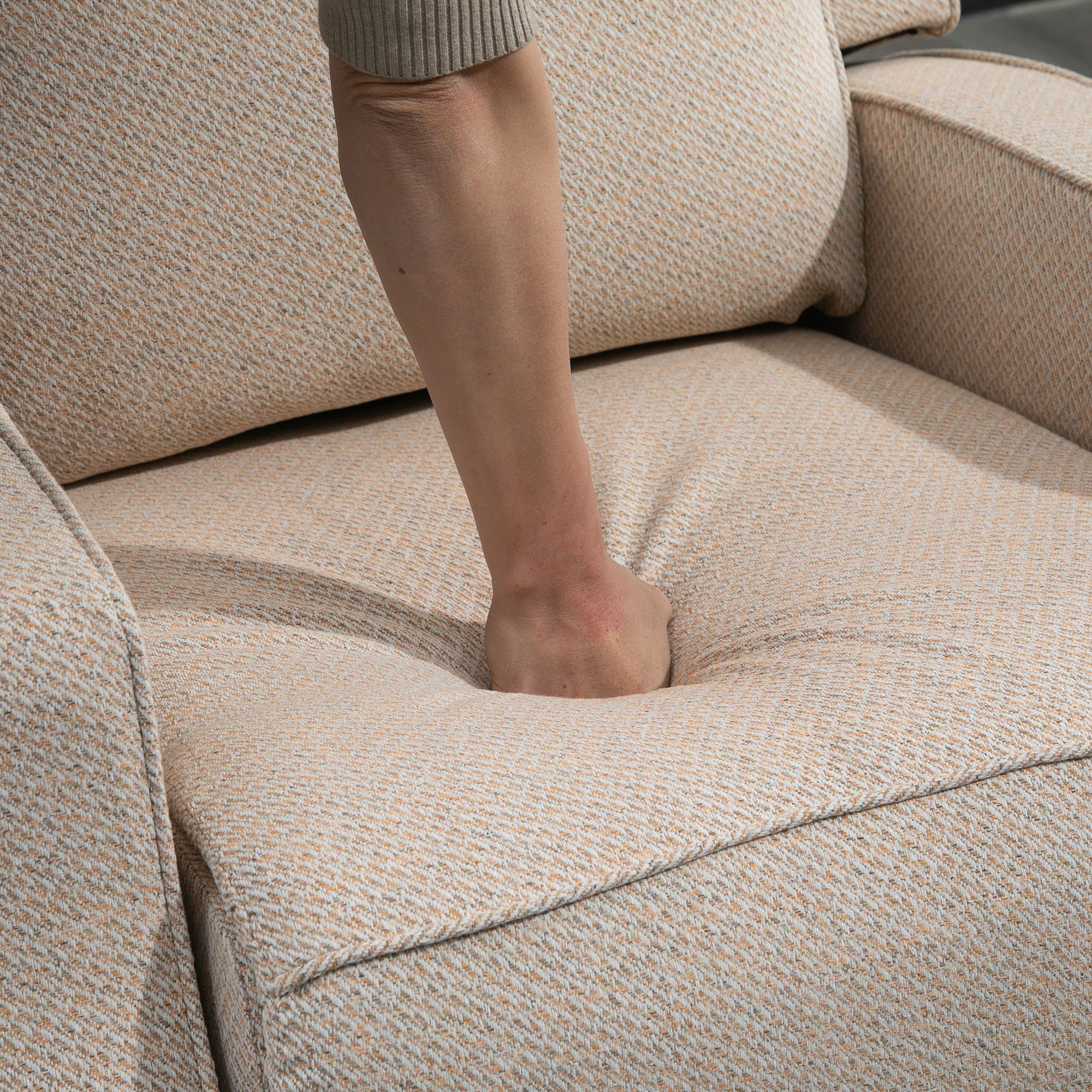  Fotoliu Rabatabil 150° - Electric, Port USB, Bej [6]