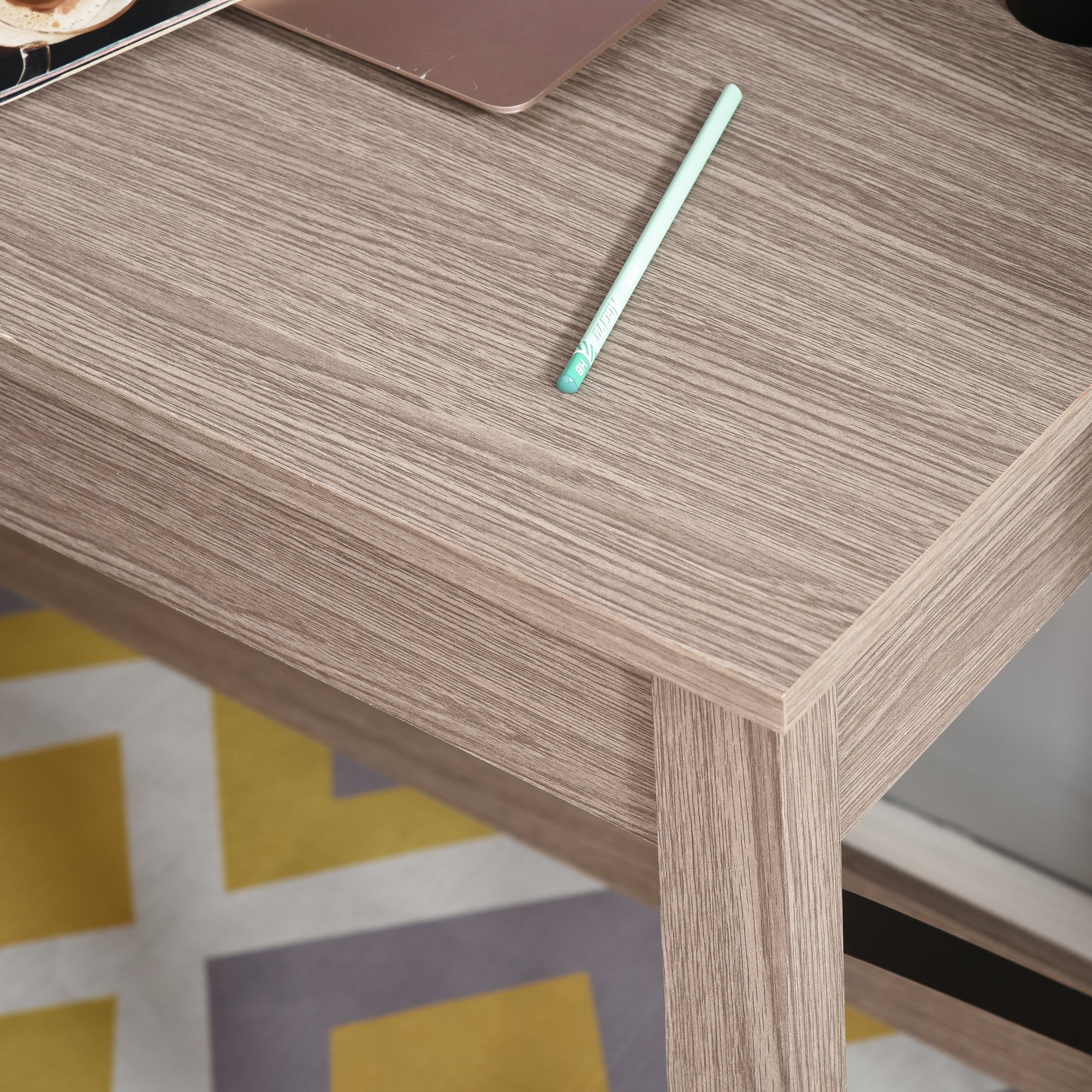  birou raft cu biblioteca, 105x50x137,5cm [7]