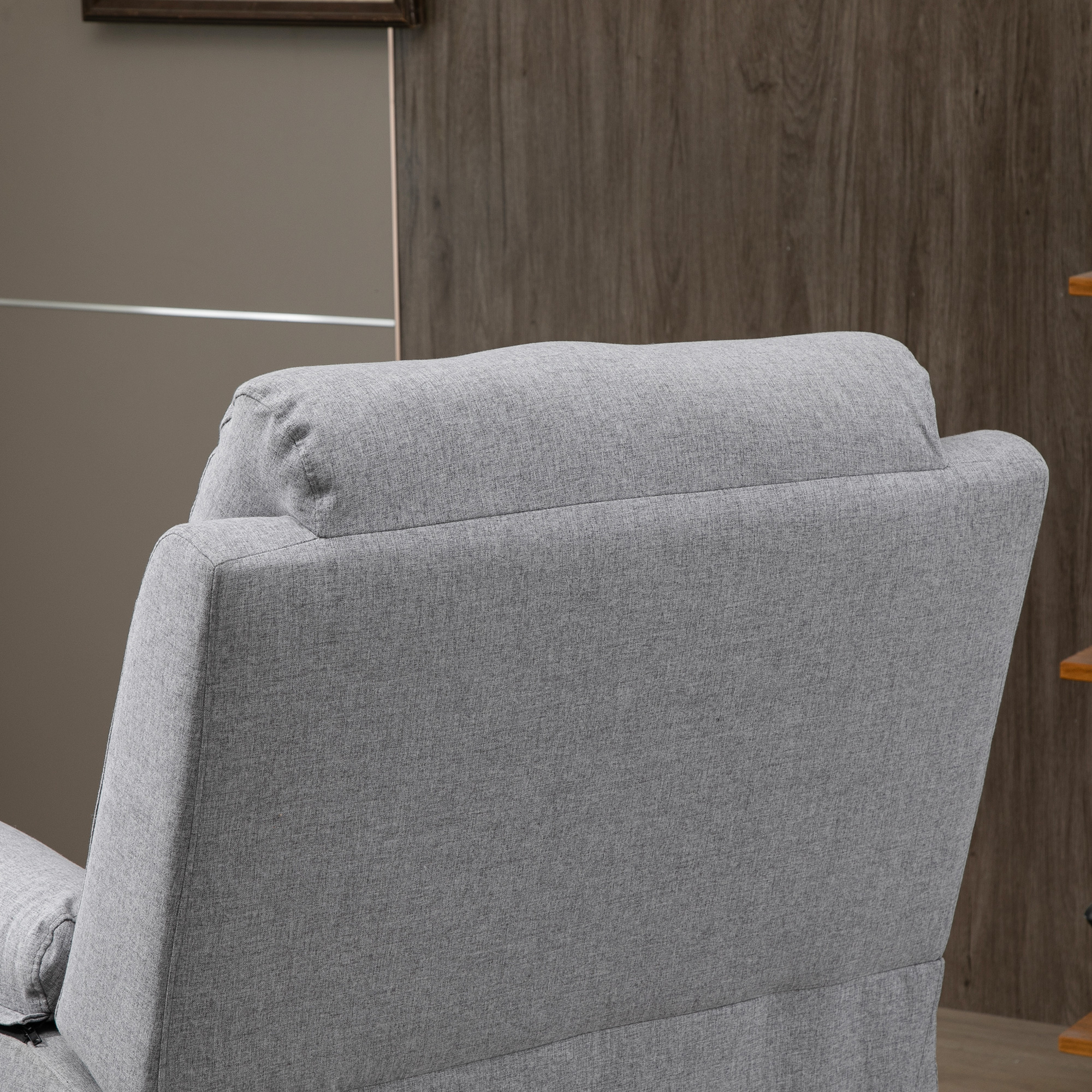  Fotoliu Electric Reclinabil - Cu Telecomanda & Suport Picioare, Gri [8]