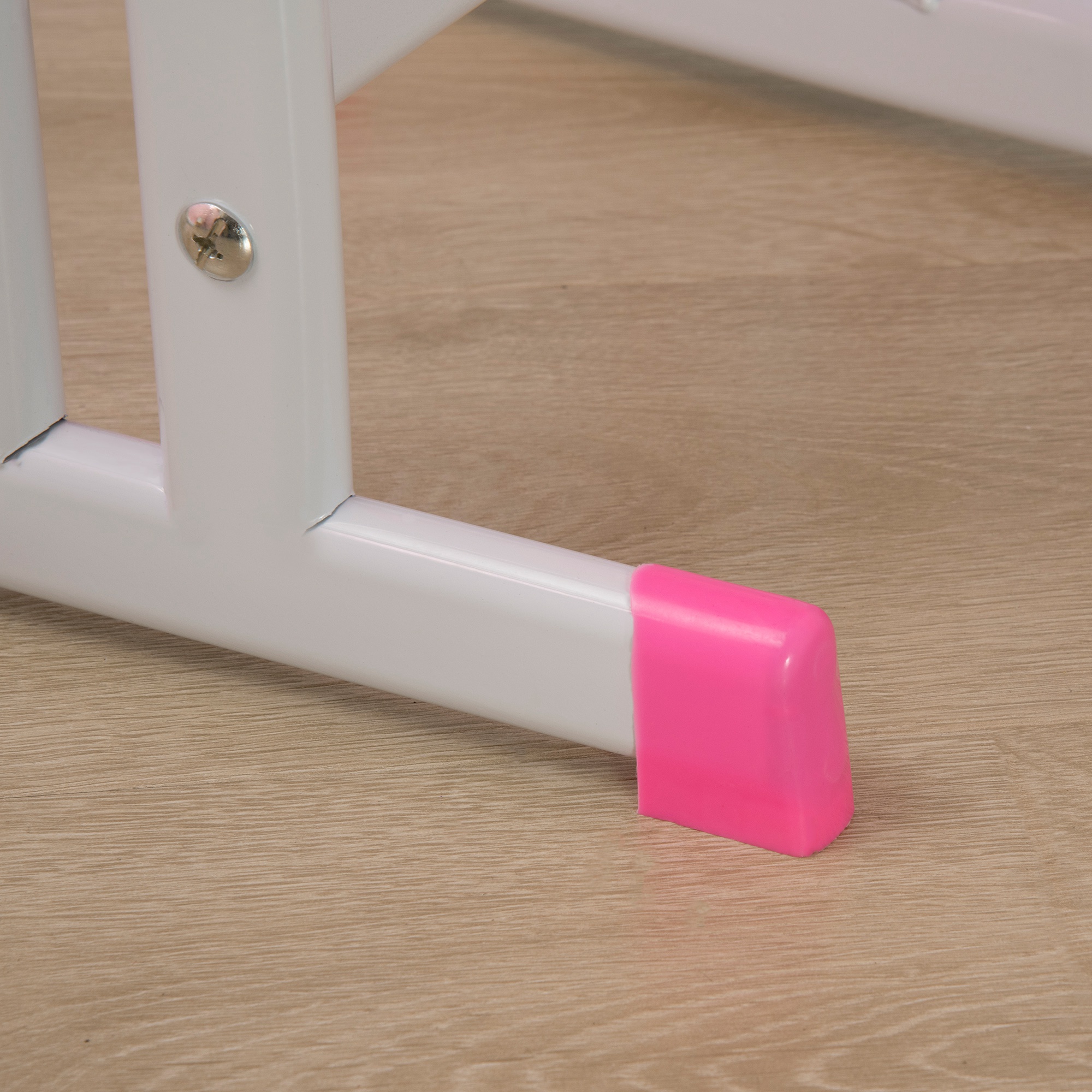  Banca cu Scaun pentru Copii 6-12 ani cu inaltime Reglabila, Suport pentru Carti si Raft, 60x45x90-102 cm, Roz [8]