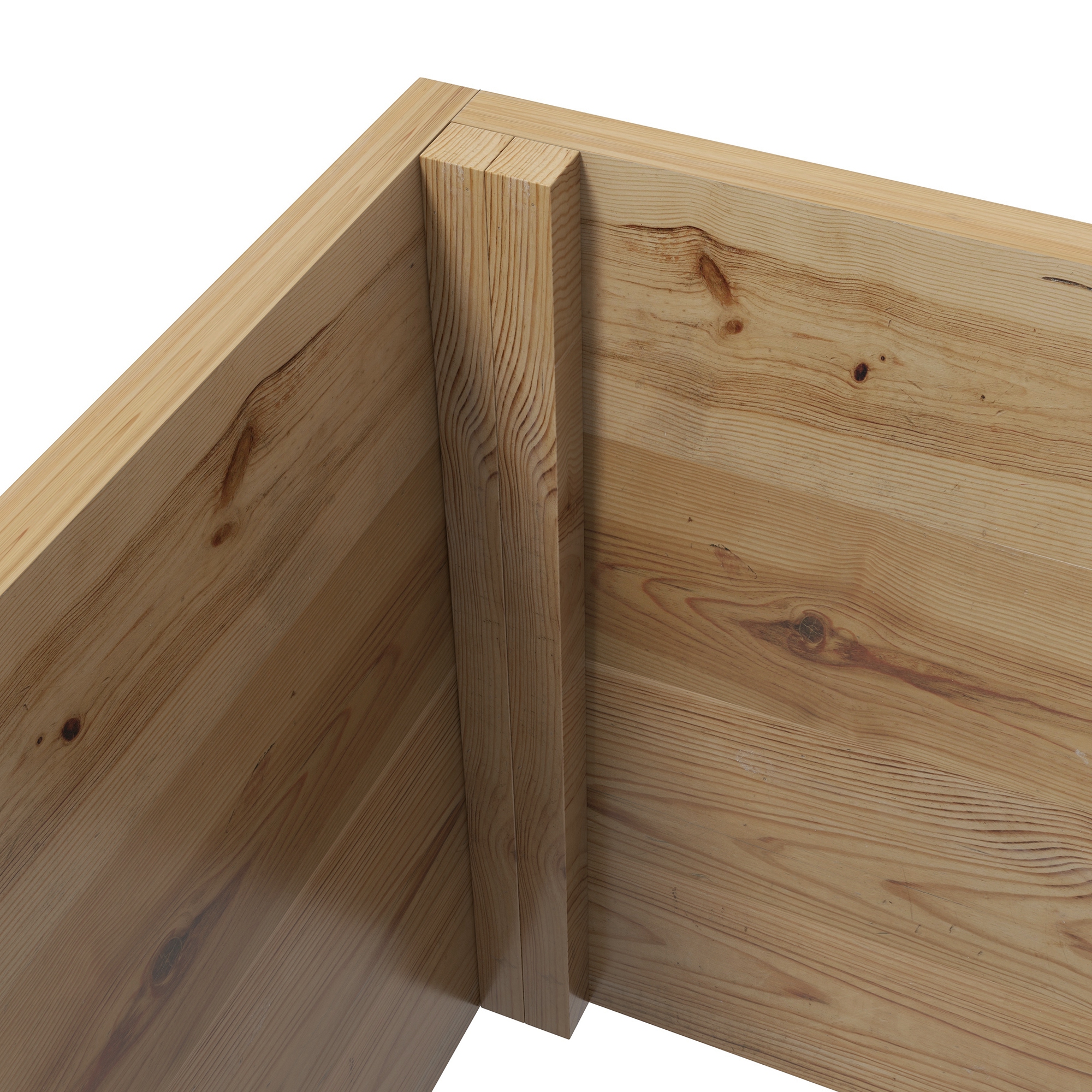  Ghiveci din Lemn cu Spalier, Ton Natural [8]