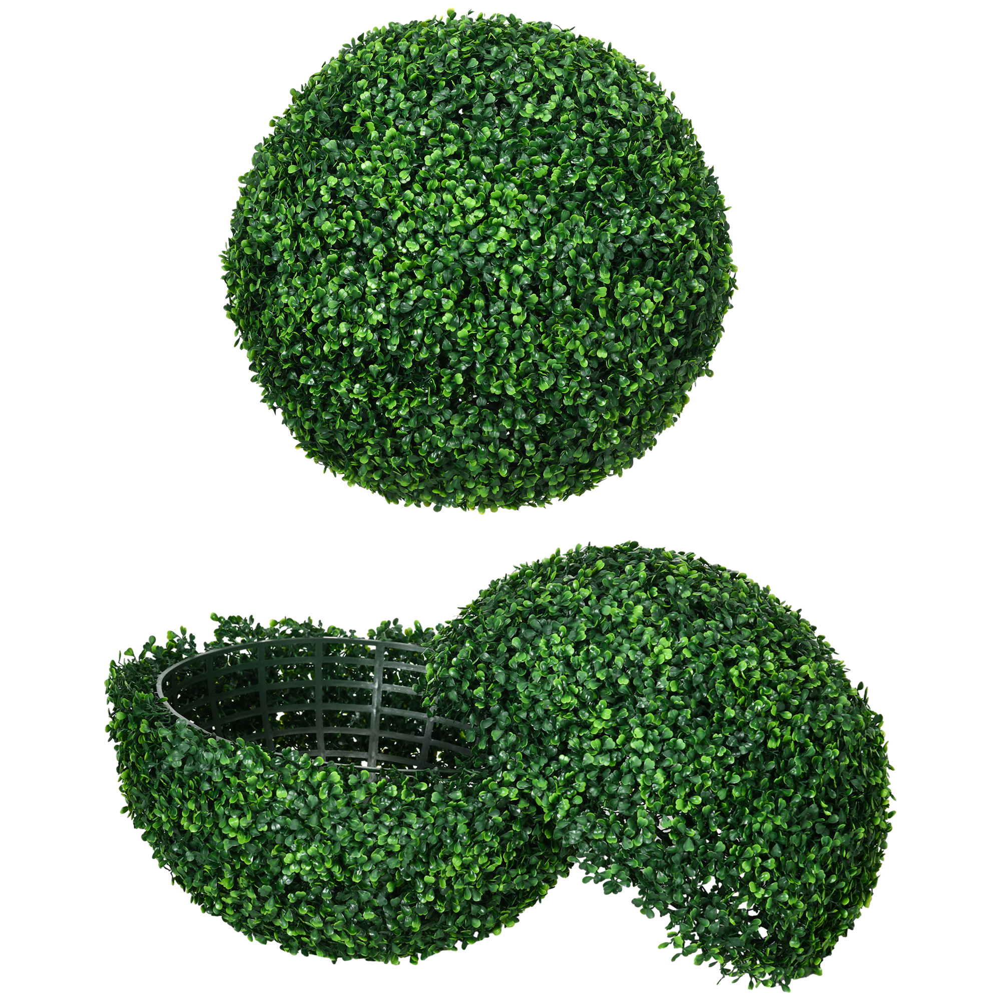  Set 2 Bile Topiary Buxus - Plante Artificiale pentru Casa & Gradina [6]